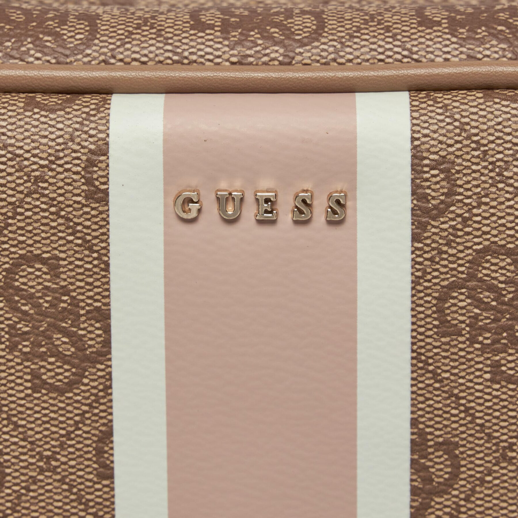 Guess Kozmetični kovček Travel Case PW7428 P4113 Bež - Pepit.si