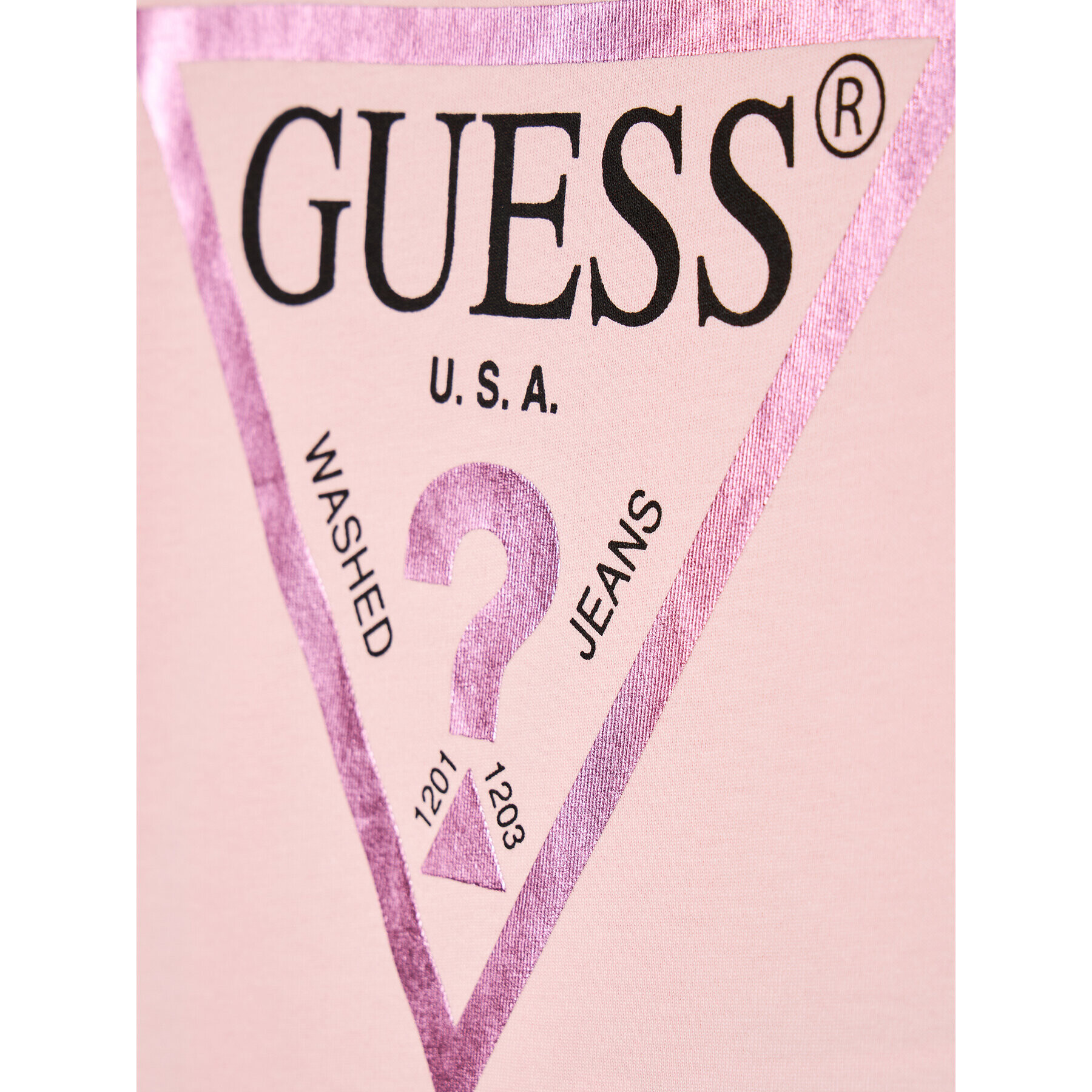 Guess Majica K73I56 K8HM0 Roza Regular Fit - Pepit.si