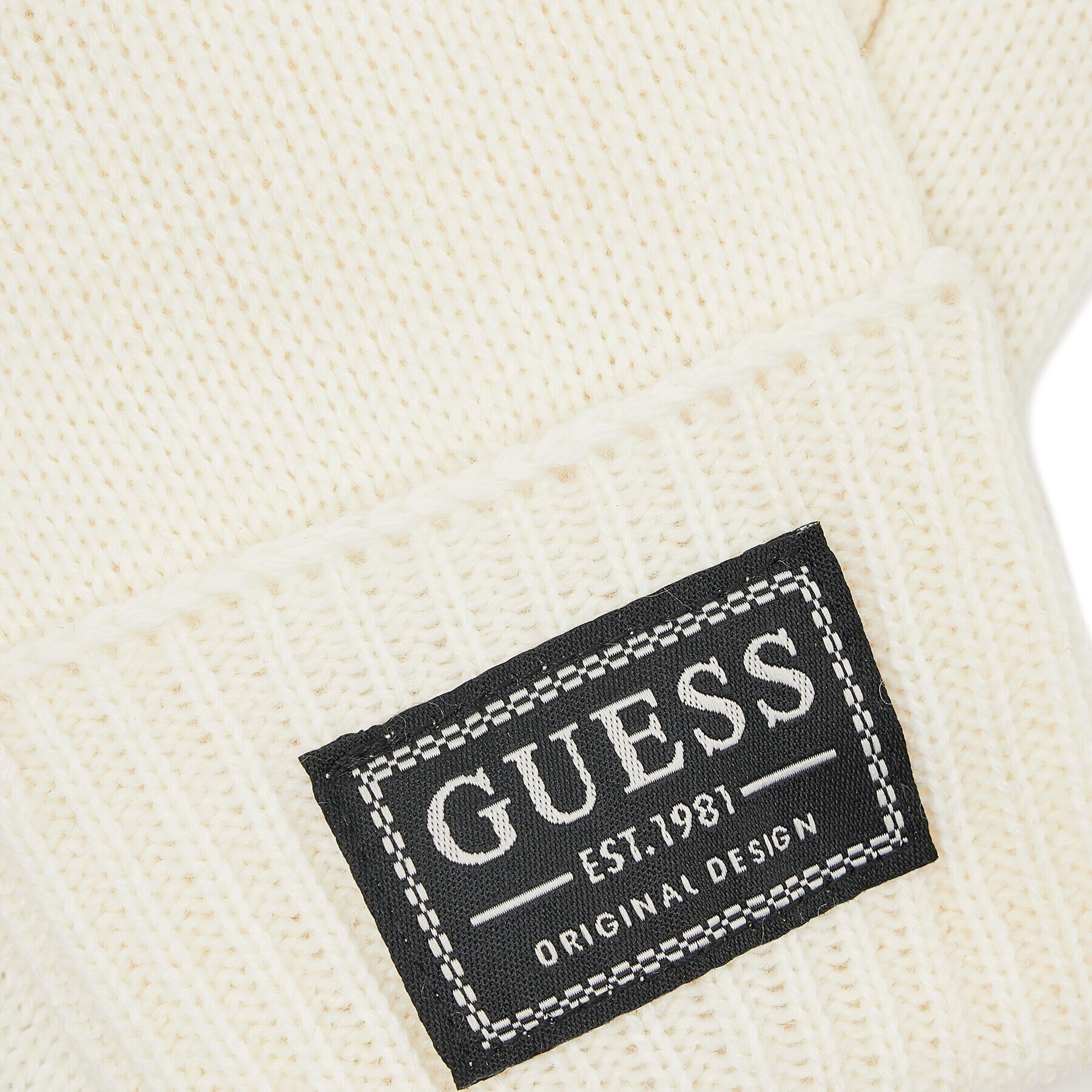 Guess Moške rokavice AM9041 WOL02 Écru - Pepit.si