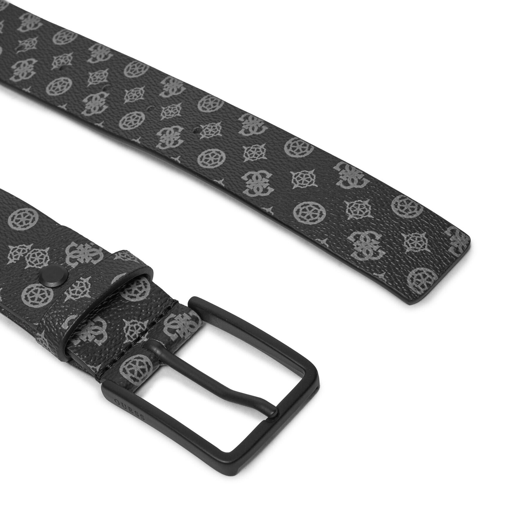 Guess Moški pas Micro Peony Eco Belts BM7793 P4135 Črna - Pepit.si