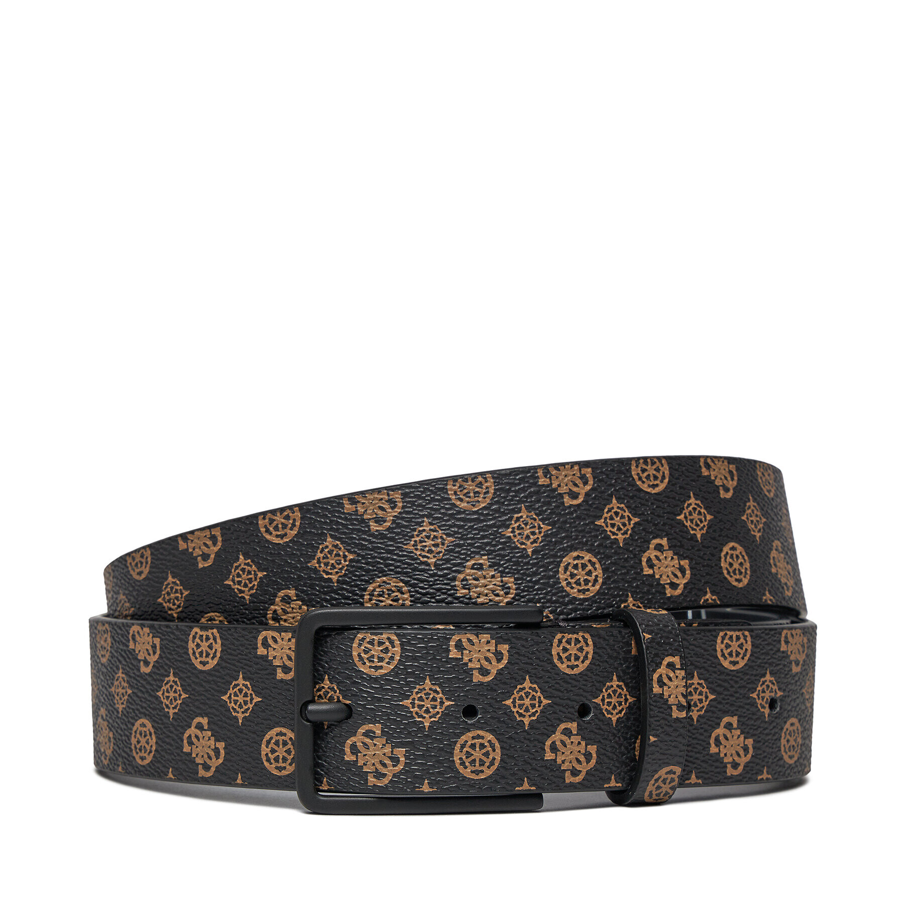 Guess Moški pas Micro Peony Eco Belts BM7793 P4135 Rjava - Pepit.si