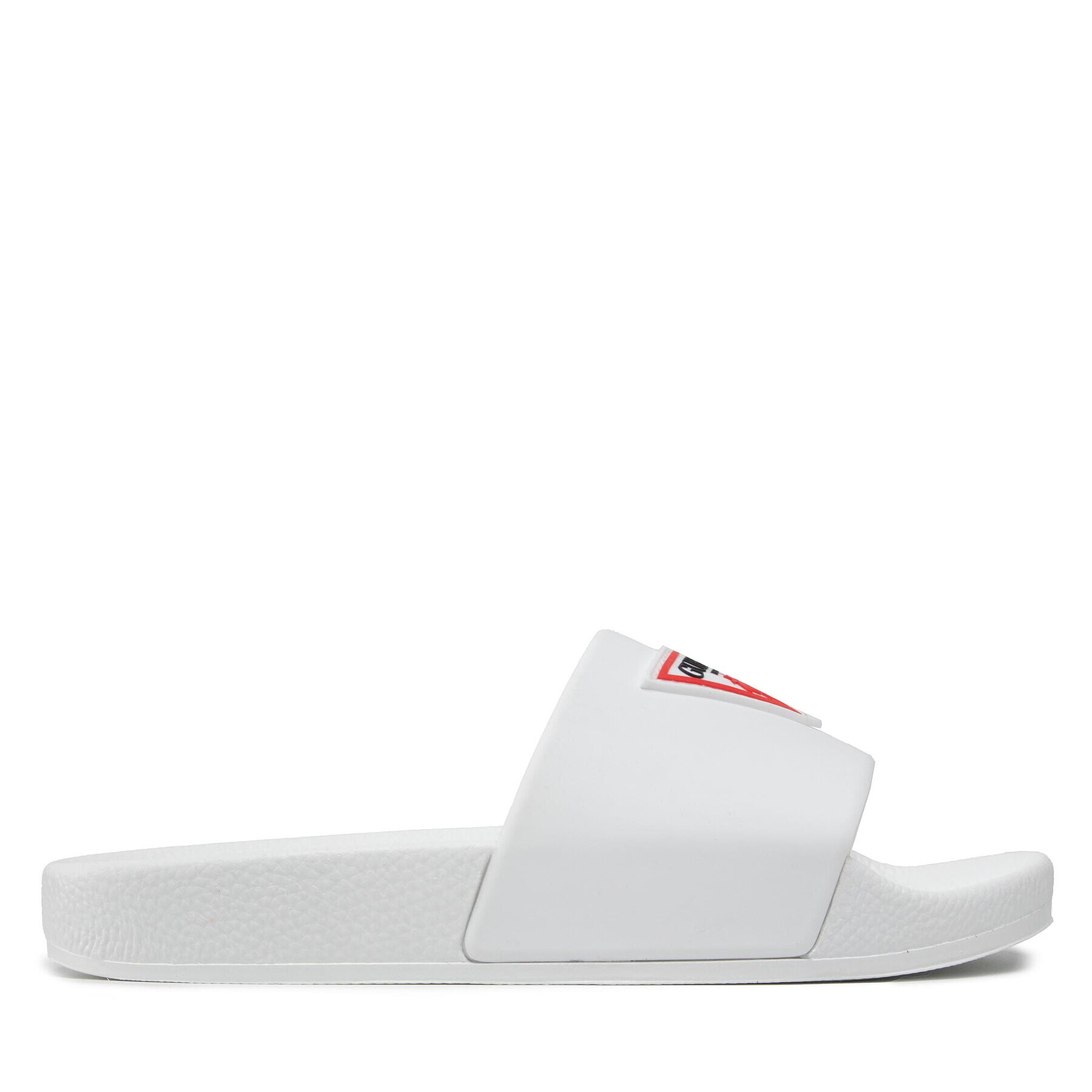 Guess Natikači Beach Slippers E2GZ00 BB00F Bela - Pepit.si