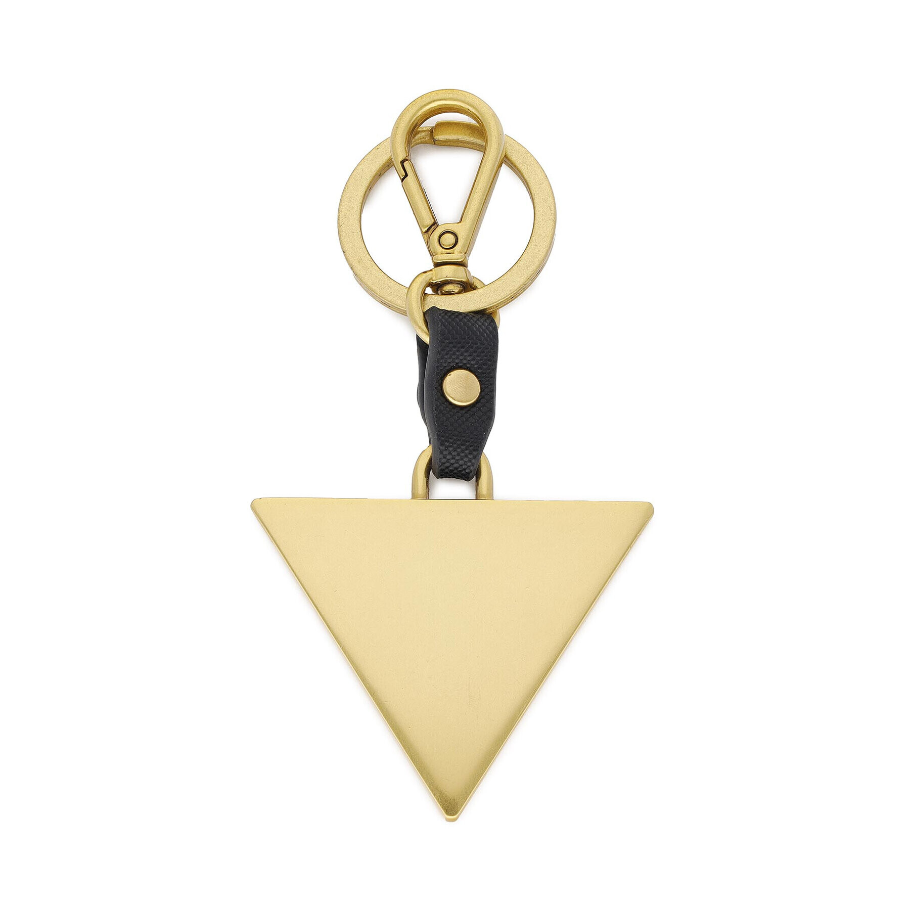 Guess Obesek Leather Triangle Keyring RW7420 P2201 Zlata - Pepit.si