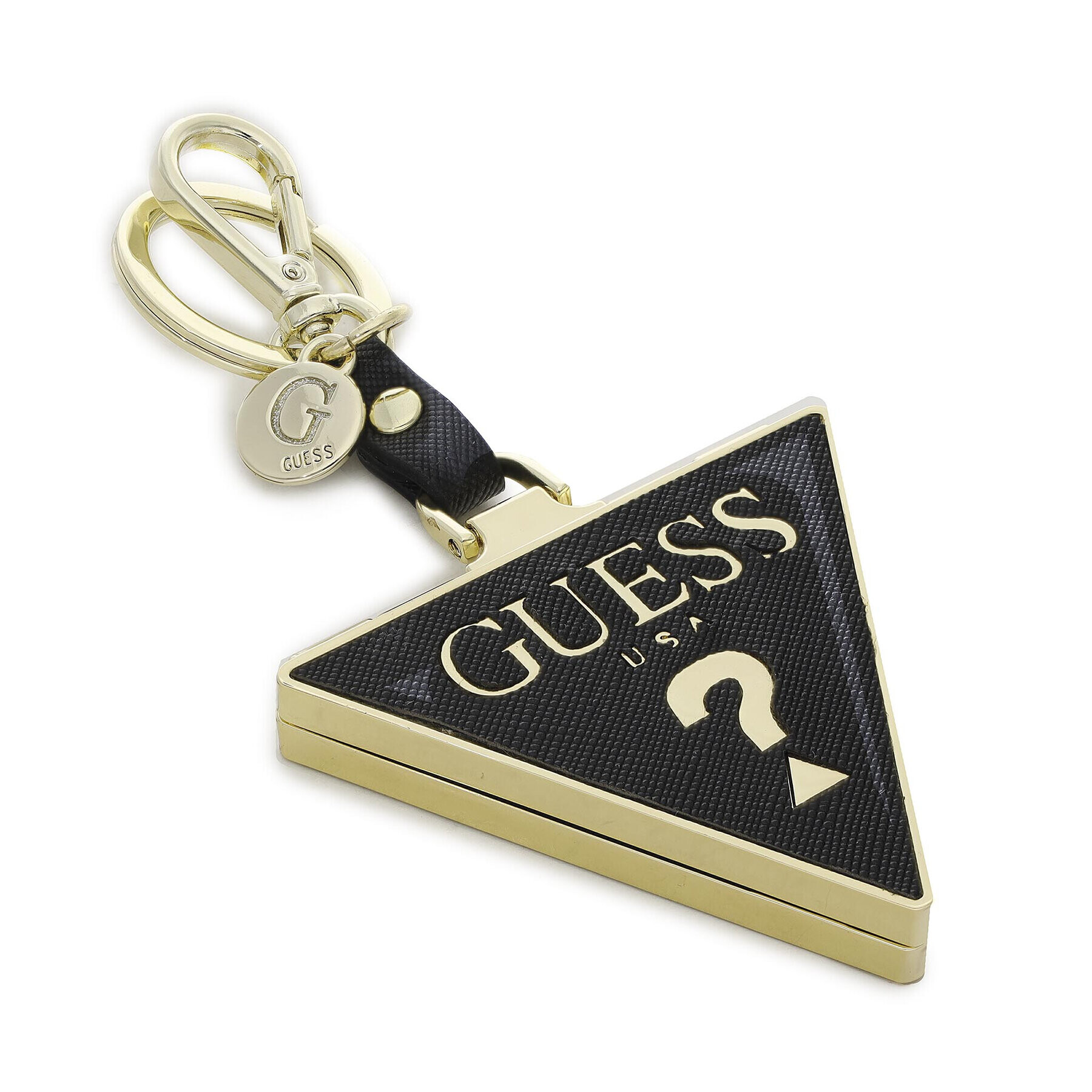 Guess Obesek Mirror Triangle Keyring RW7424 P2201 Črna - Pepit.si