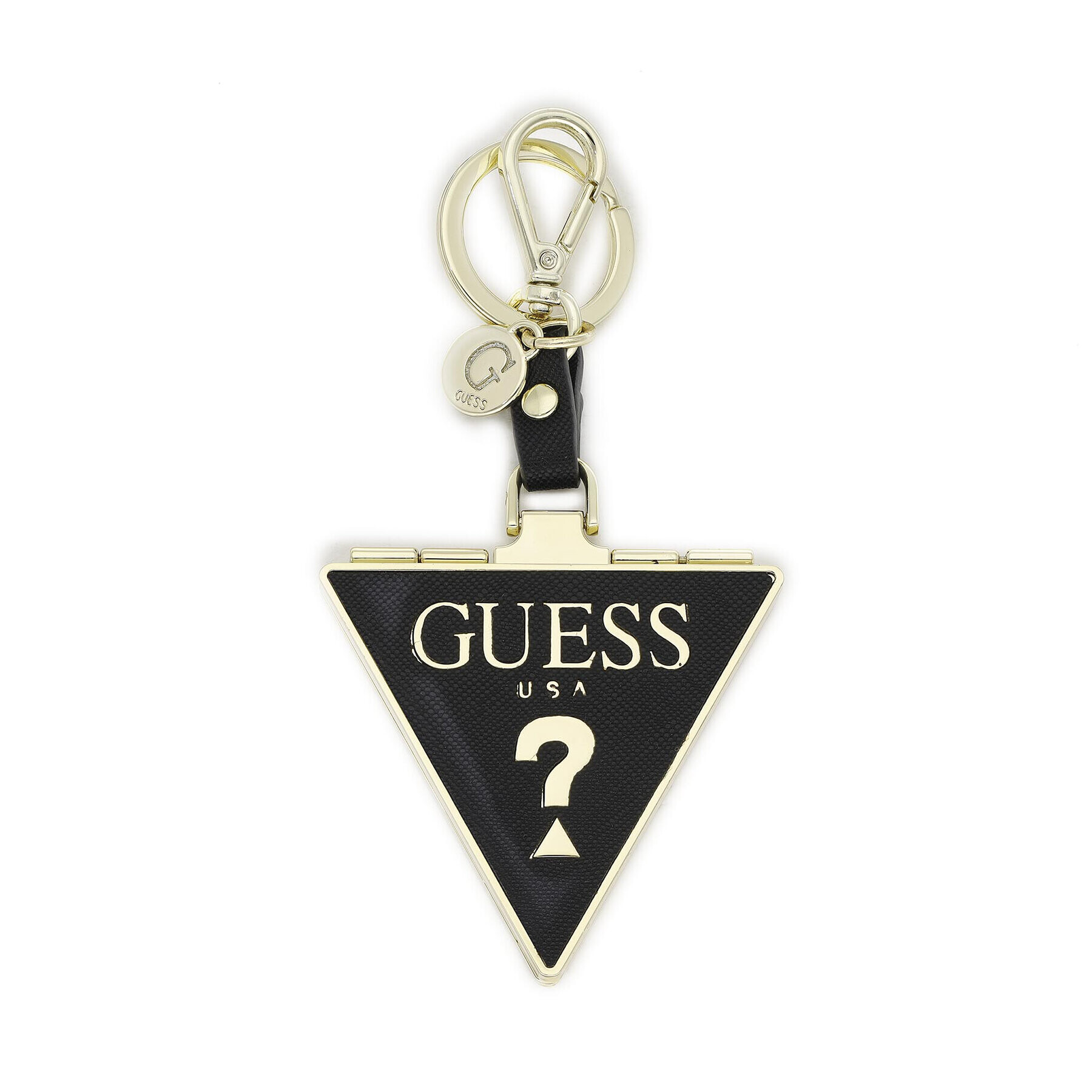 Guess Obesek Mirror Triangle Keyring RW7424 P2201 Črna - Pepit.si