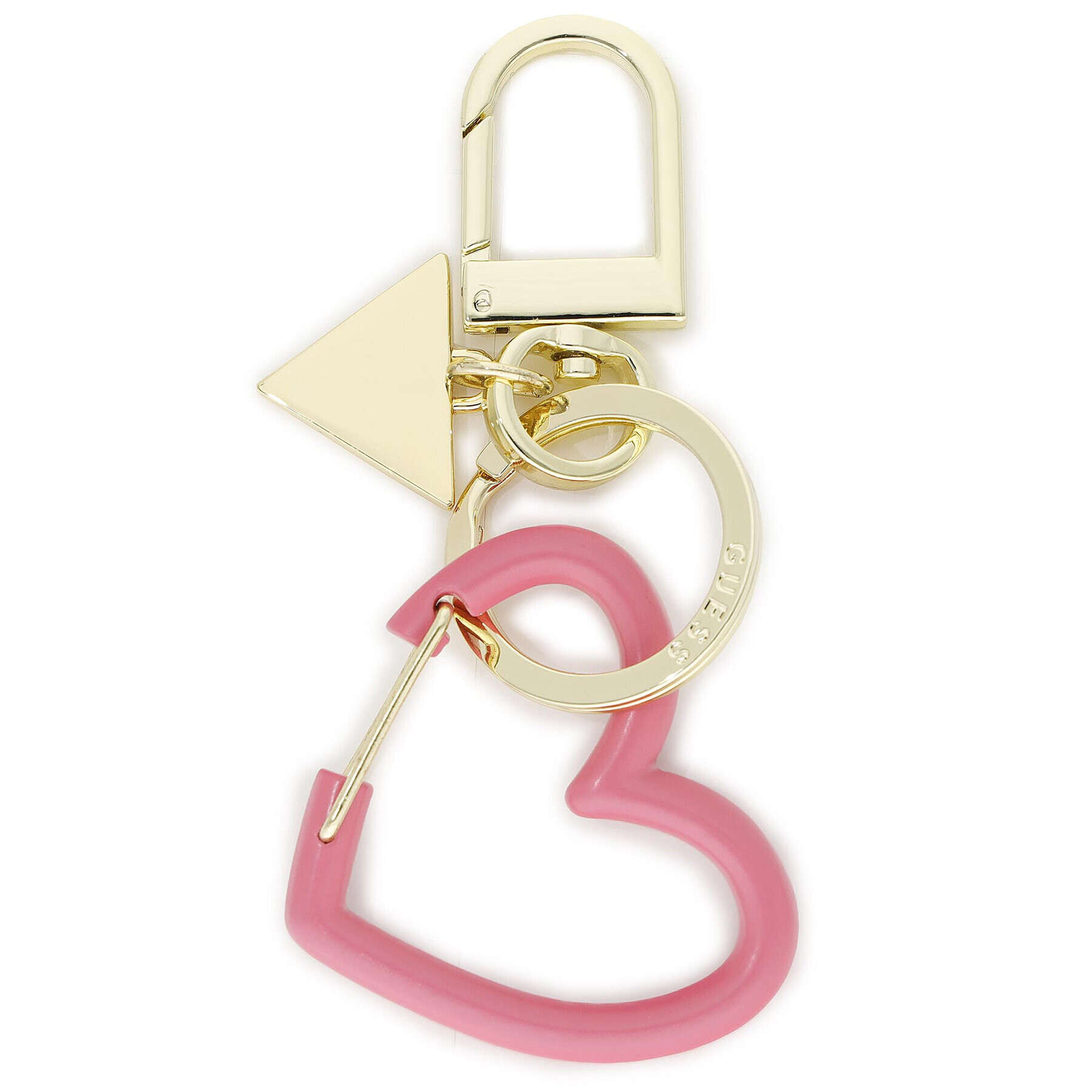 Guess Obesek Not Coorddinated Keyrings RW7426 P2201 Zlata - Pepit.si