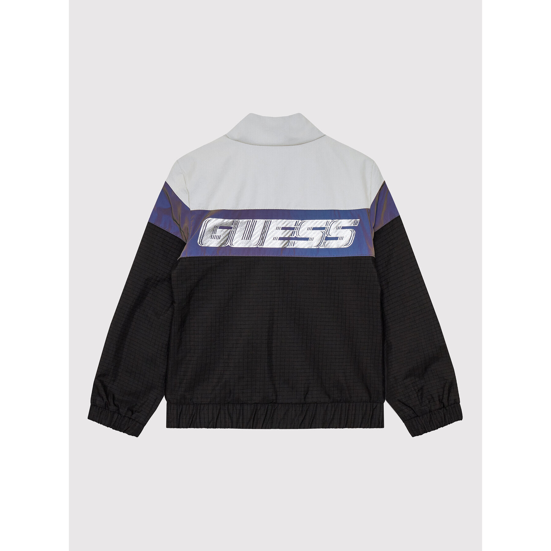 Guess Prehodna jakna L2YQ38 WO08C Črna Regular Fit - Pepit.si