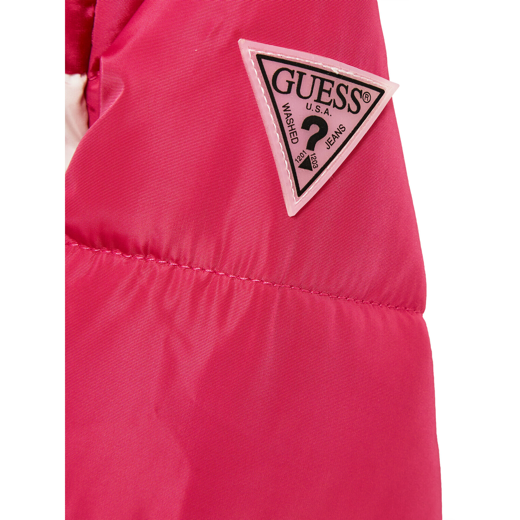 Guess Puhovka J3BL02 WB240 Roza Regular Fit - Pepit.si