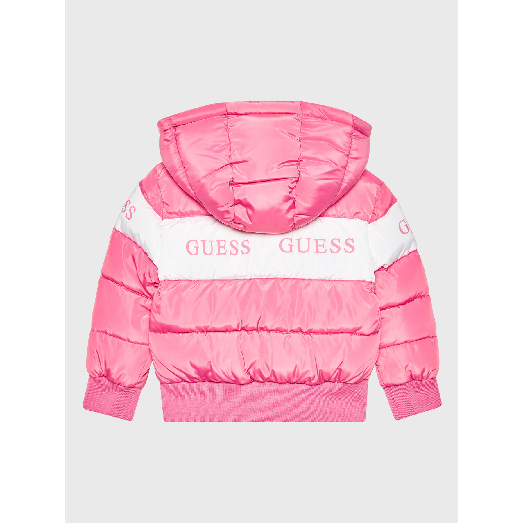 Guess Puhovka K2BL00 WB240 Roza Regular Fit - Pepit.si