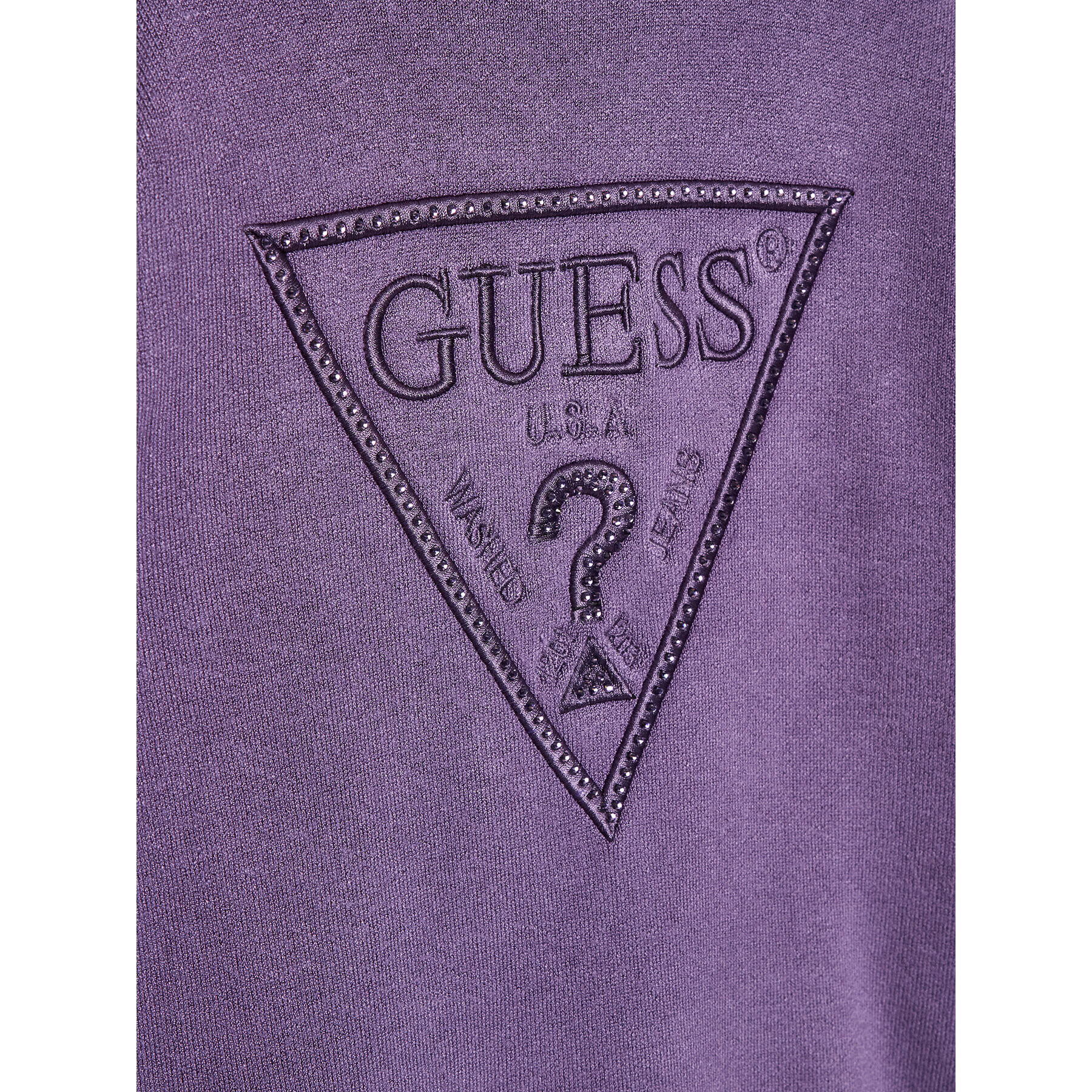 Guess Pulover J1YR00 Z26I0 Vijolična Regular Fit - Pepit.si