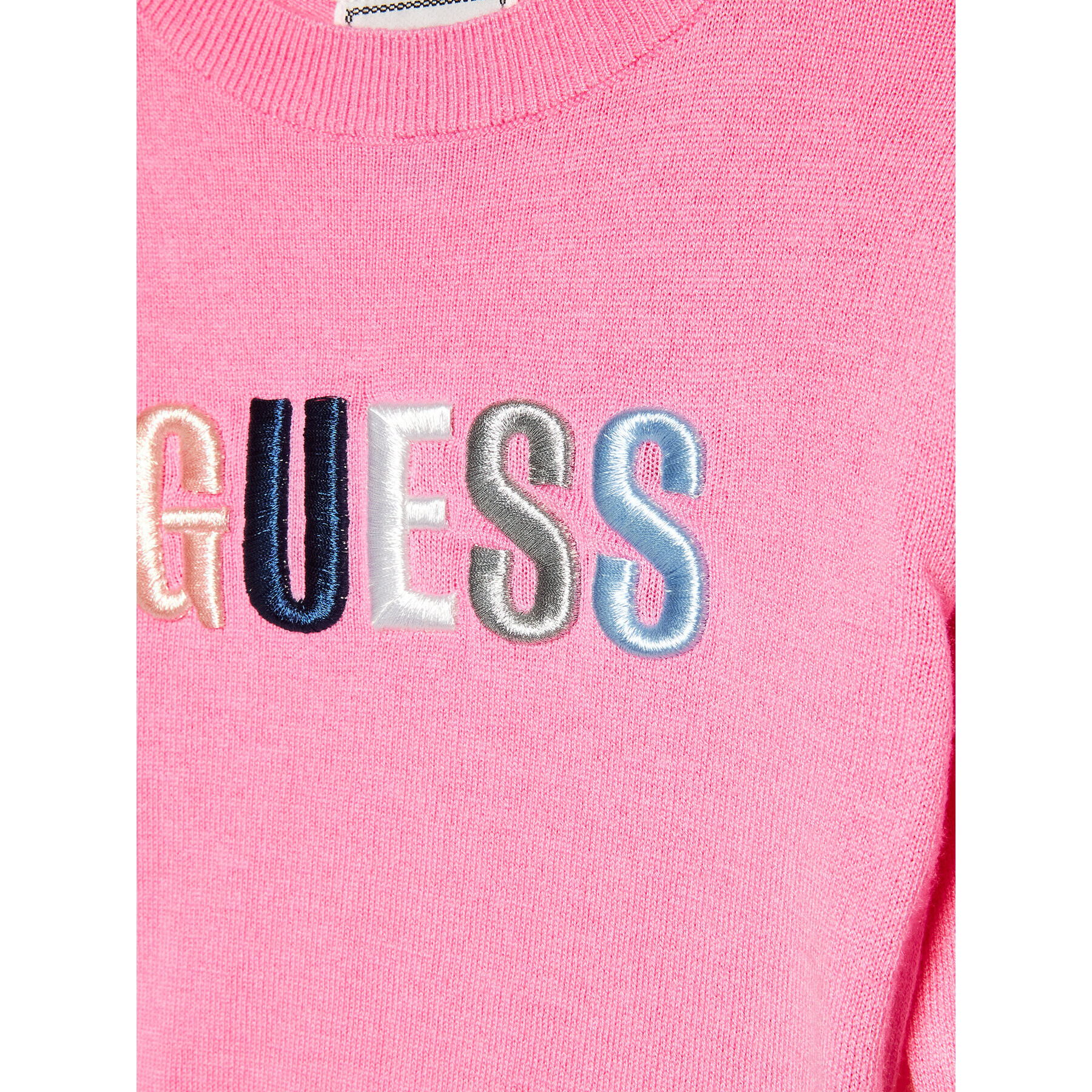 Guess Pulover K3GR00 Z36I0 Roza Regular Fit - Pepit.si