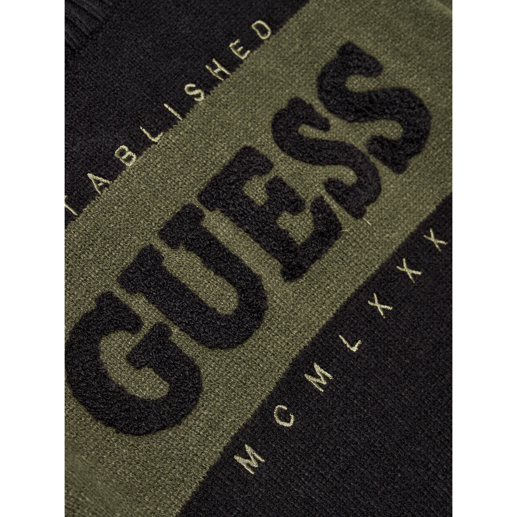 Guess Pulover L3BR00 Z32N0 Črna Regular Fit - Pepit.si