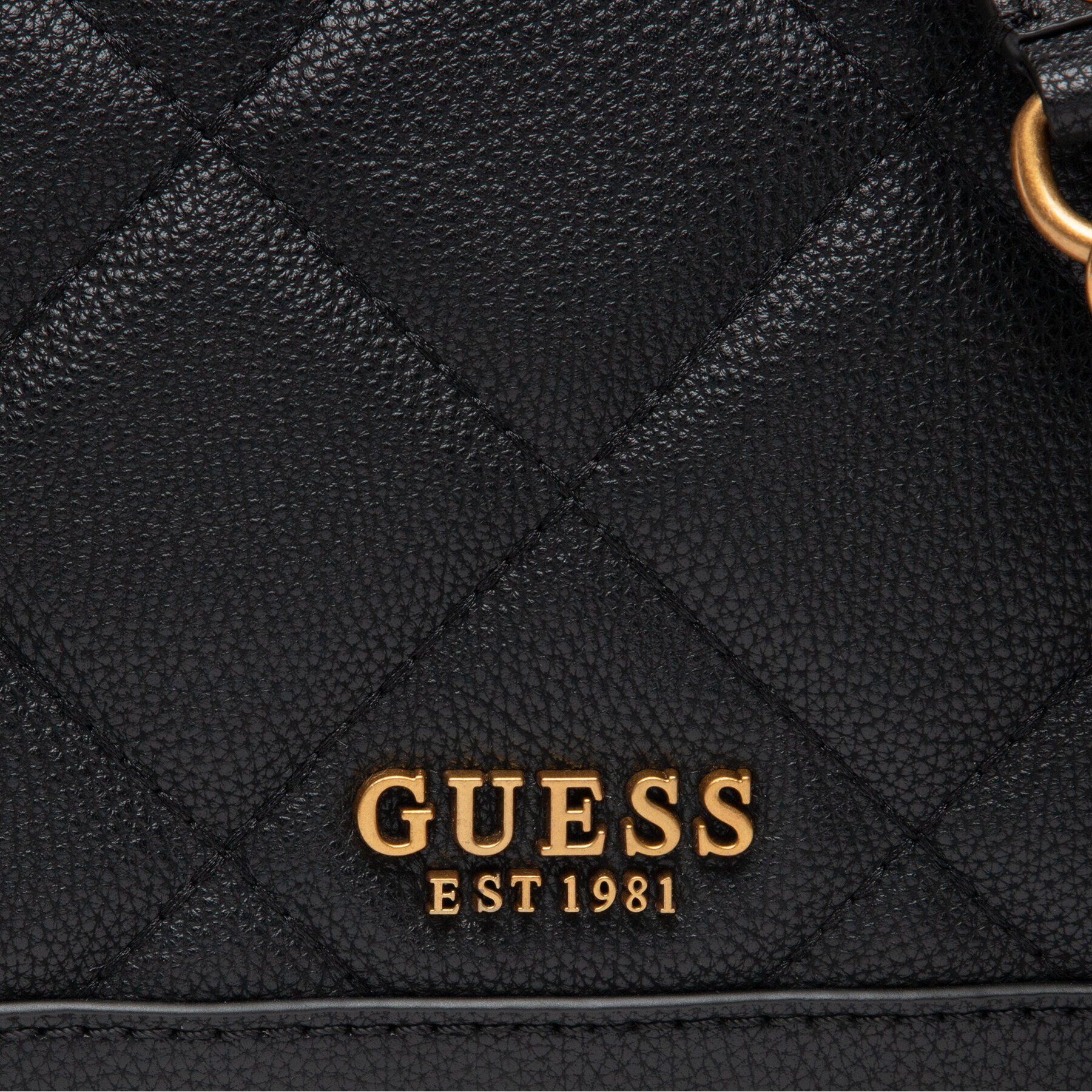 Guess Ročna torba Abey Crossbody Flap HWQB85 58210 Črna - Pepit.si