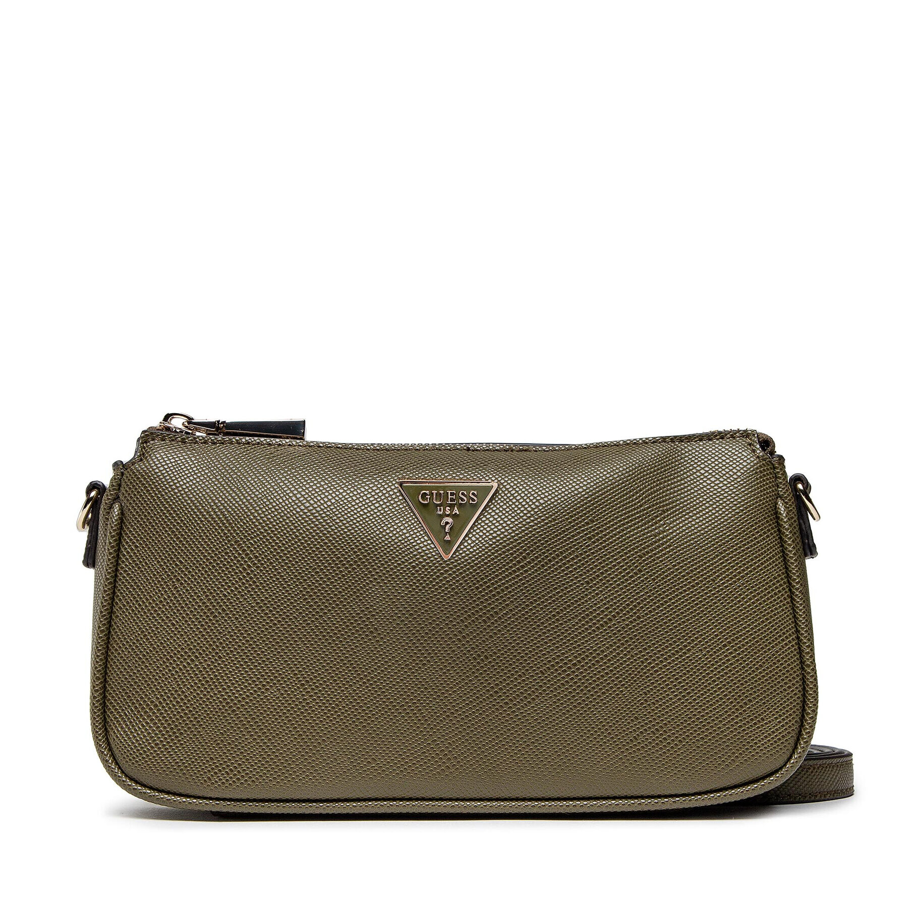 Guess Ročna torba Alexie (VG) Mini Bags HWVG84 16700 Khaki - Pepit.si