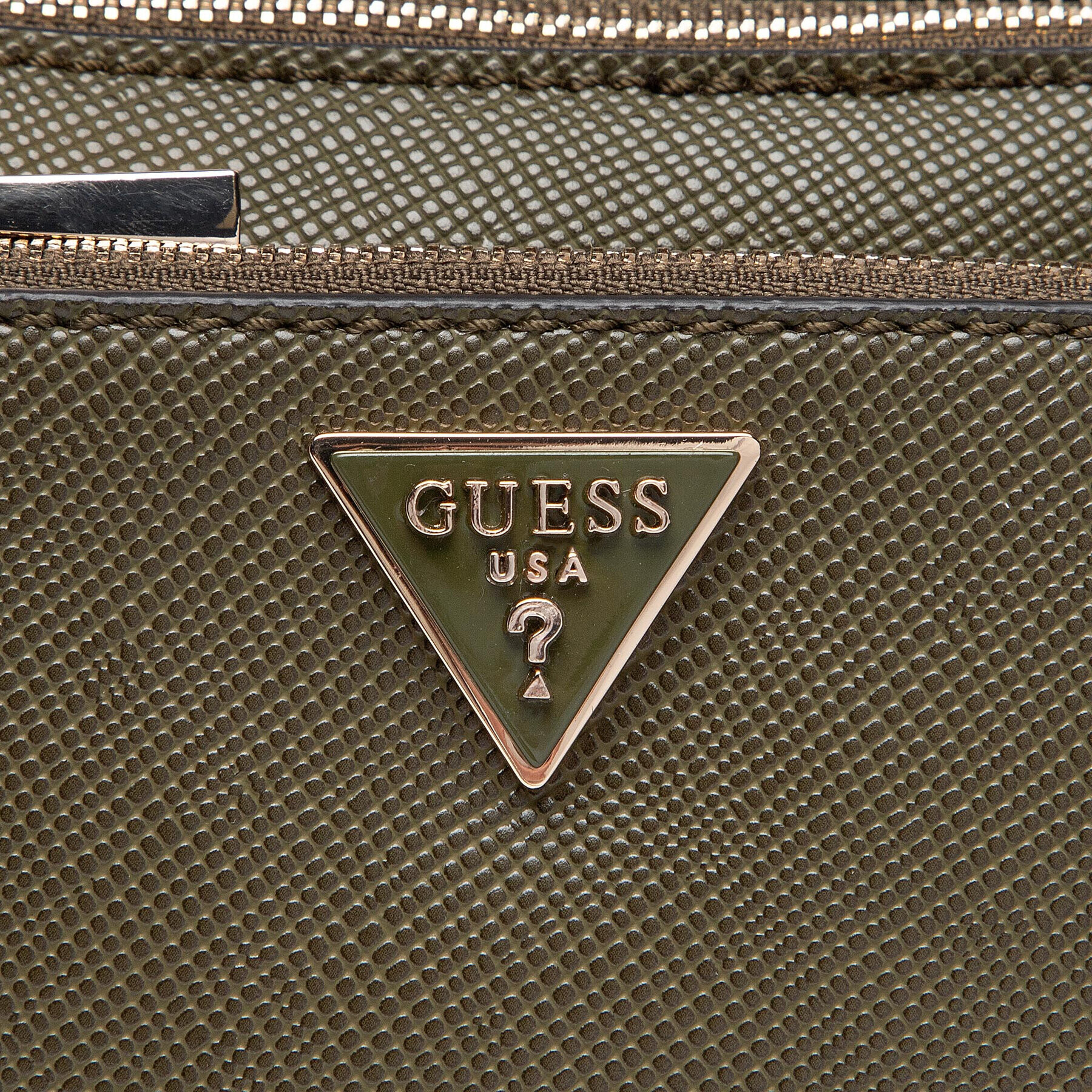 Guess Ročna torba Alexie (VG) Mini Bags HWVG84 16700 Khaki - Pepit.si