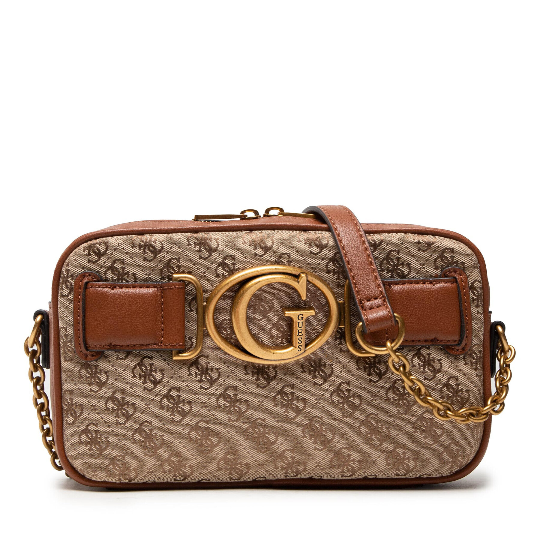 Guess Ročna torba Aviana Camera Bag HWJB84 14140 Rjava - Pepit.si