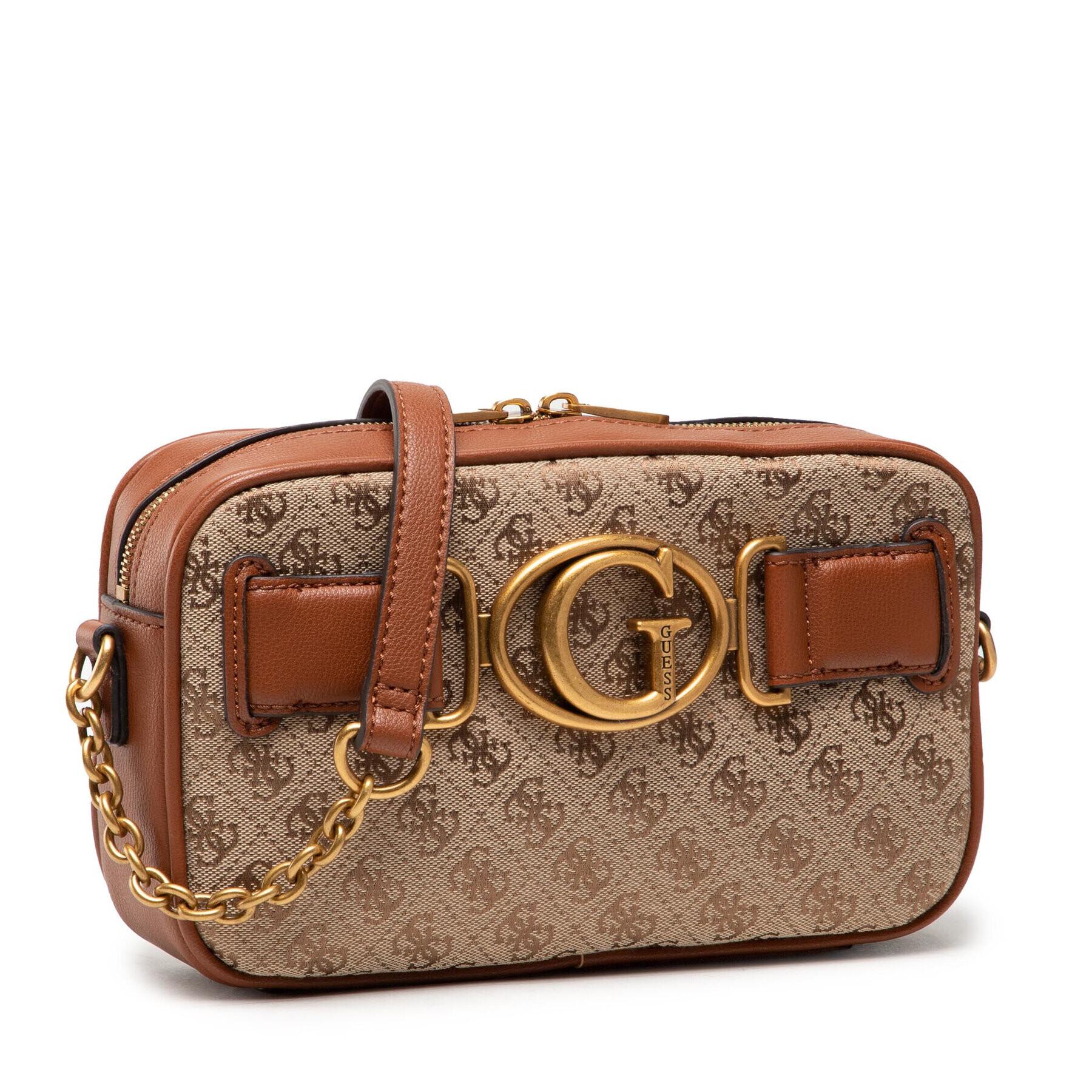 Guess Ročna torba Aviana Camera Bag HWJB84 14140 Rjava - Pepit.si