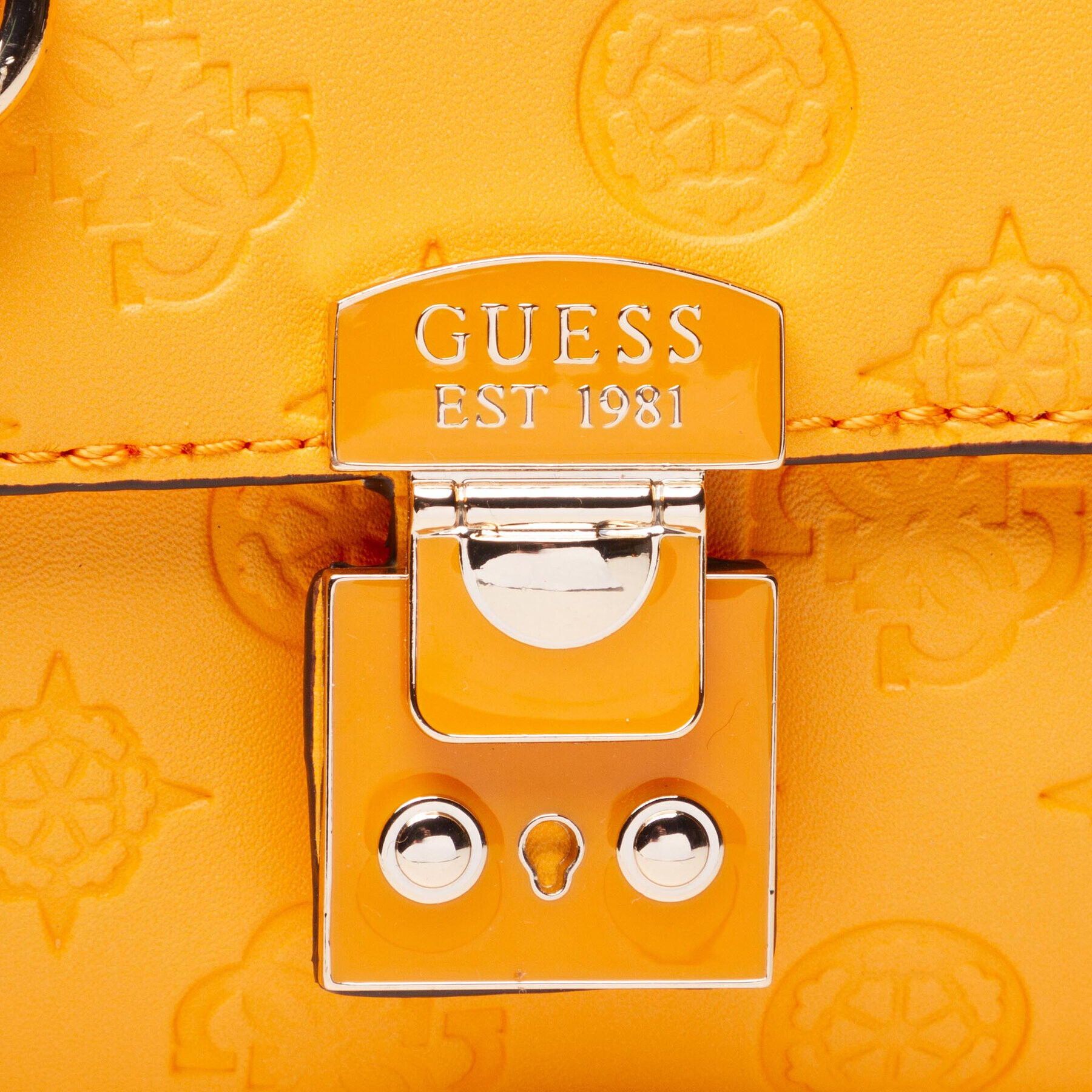 Guess Ročna torba Carlson Mini Crossbody Flap HWPG83 98780 Oranžna - Pepit.si