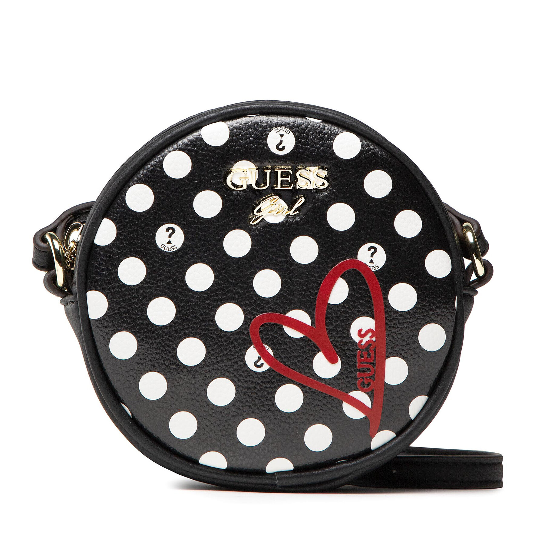 Guess Ročna torba Circle Bag HGALI2 PU221 Črna - Pepit.si