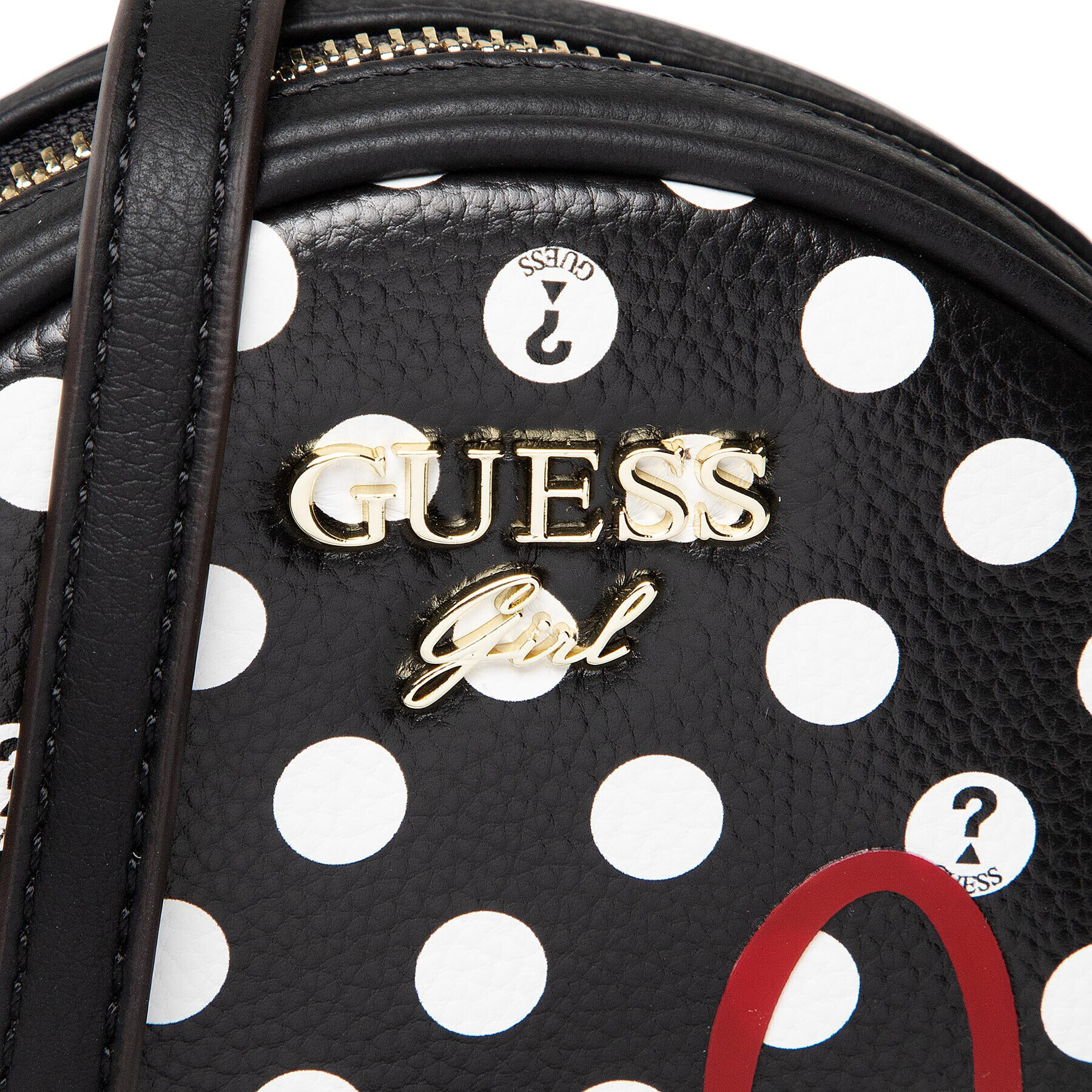 Guess Ročna torba Circle Bag HGALI2 PU221 Črna - Pepit.si