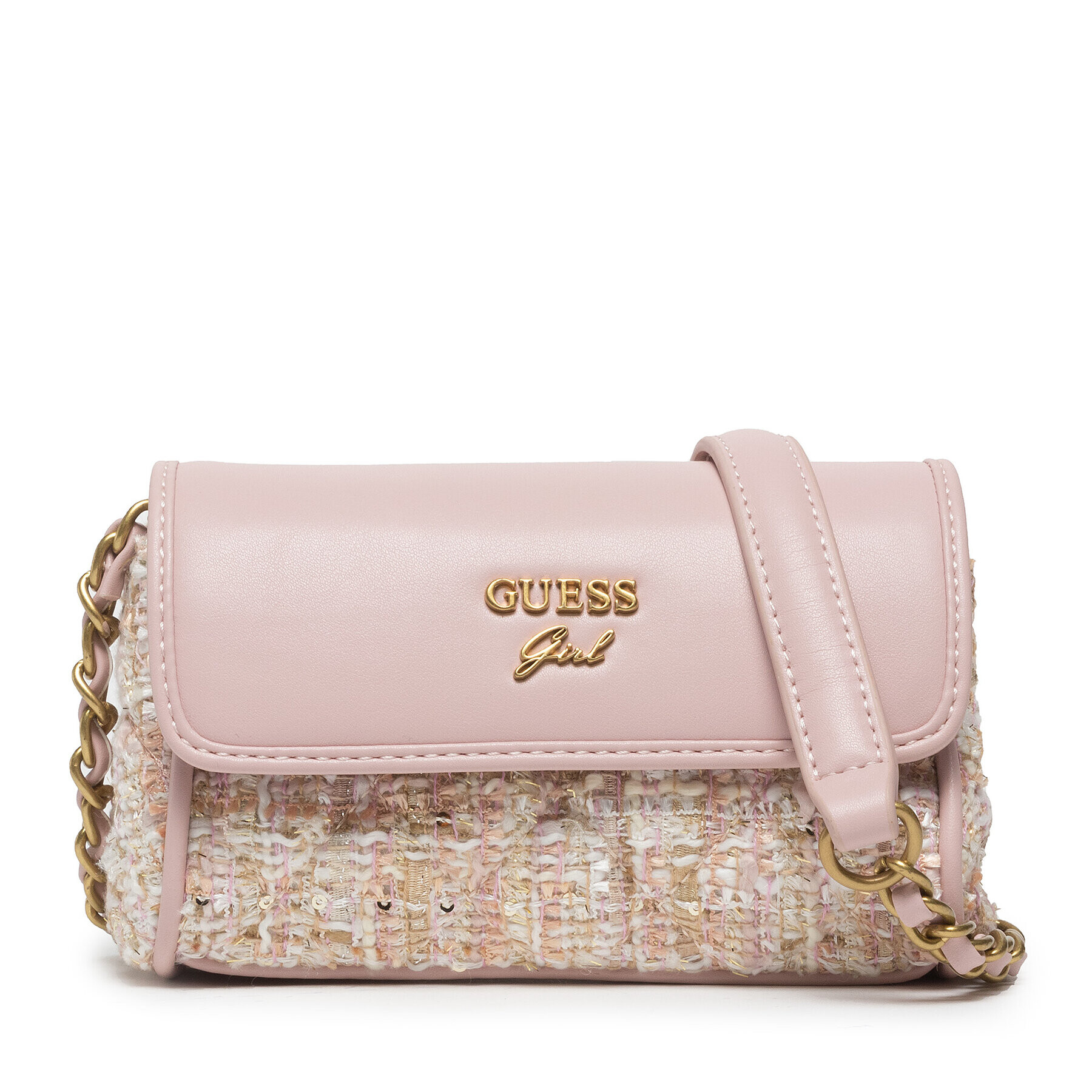 Guess Ročna torba Danila Flap Bag HGDAN1 PO222 Roza - Pepit.si