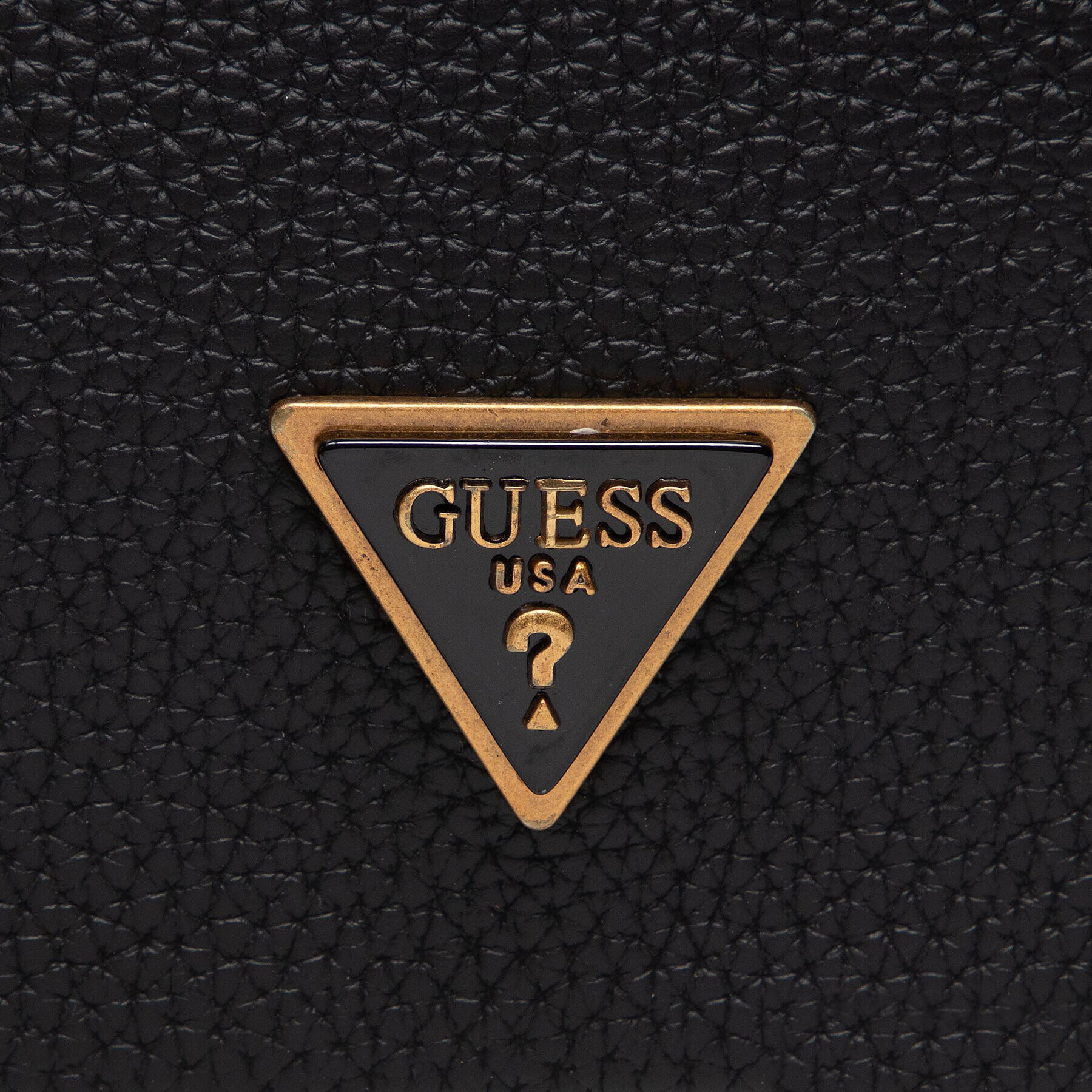 Guess Ročna torba Downtown Chic Mini Xbody Flap HWVB83 85780 Črna - Pepit.si