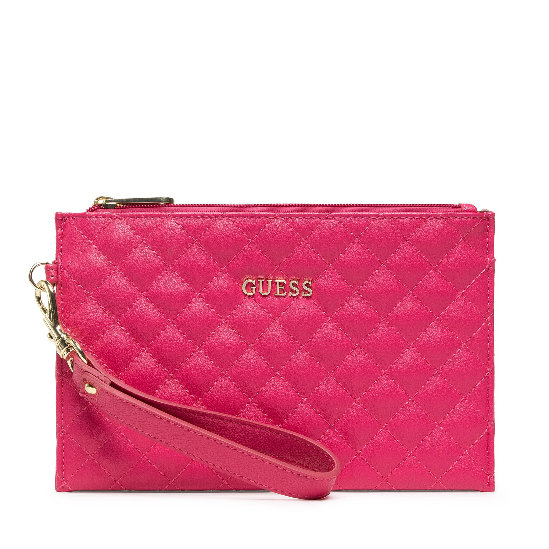 Guess Ročna torba Earlene Flat Top Zip PWEARL P2202 Roza - Pepit.si