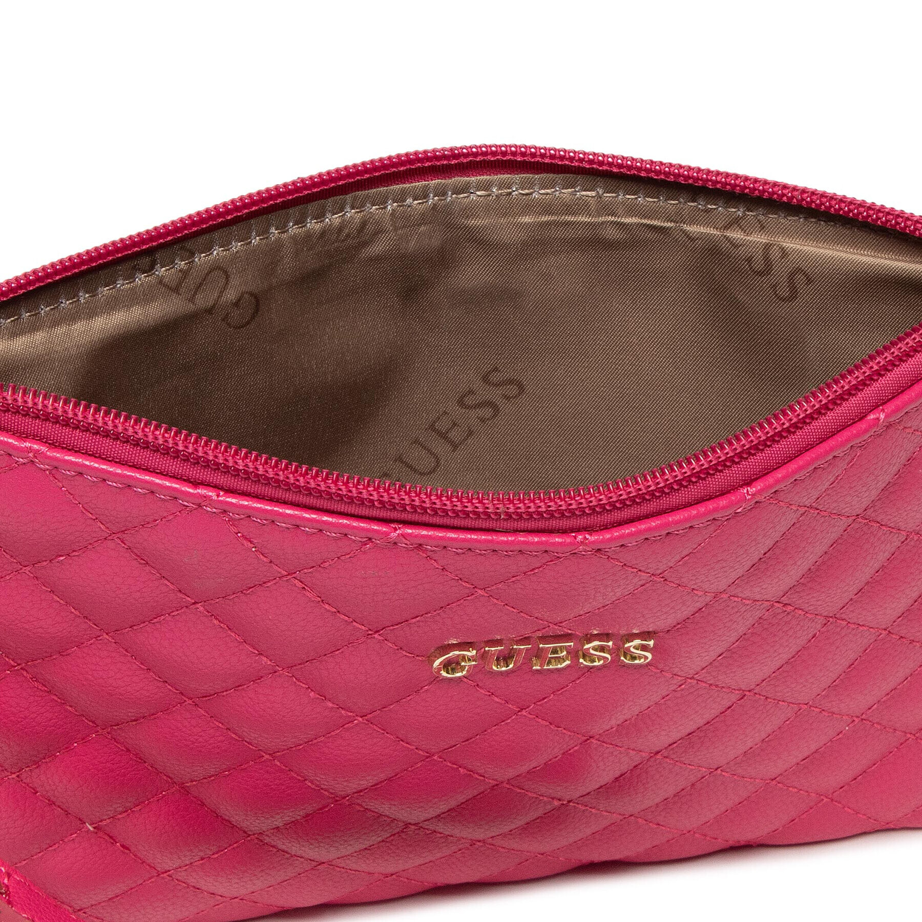 Guess Ročna torba Earlene Flat Top Zip PWEARL P2202 Roza - Pepit.si