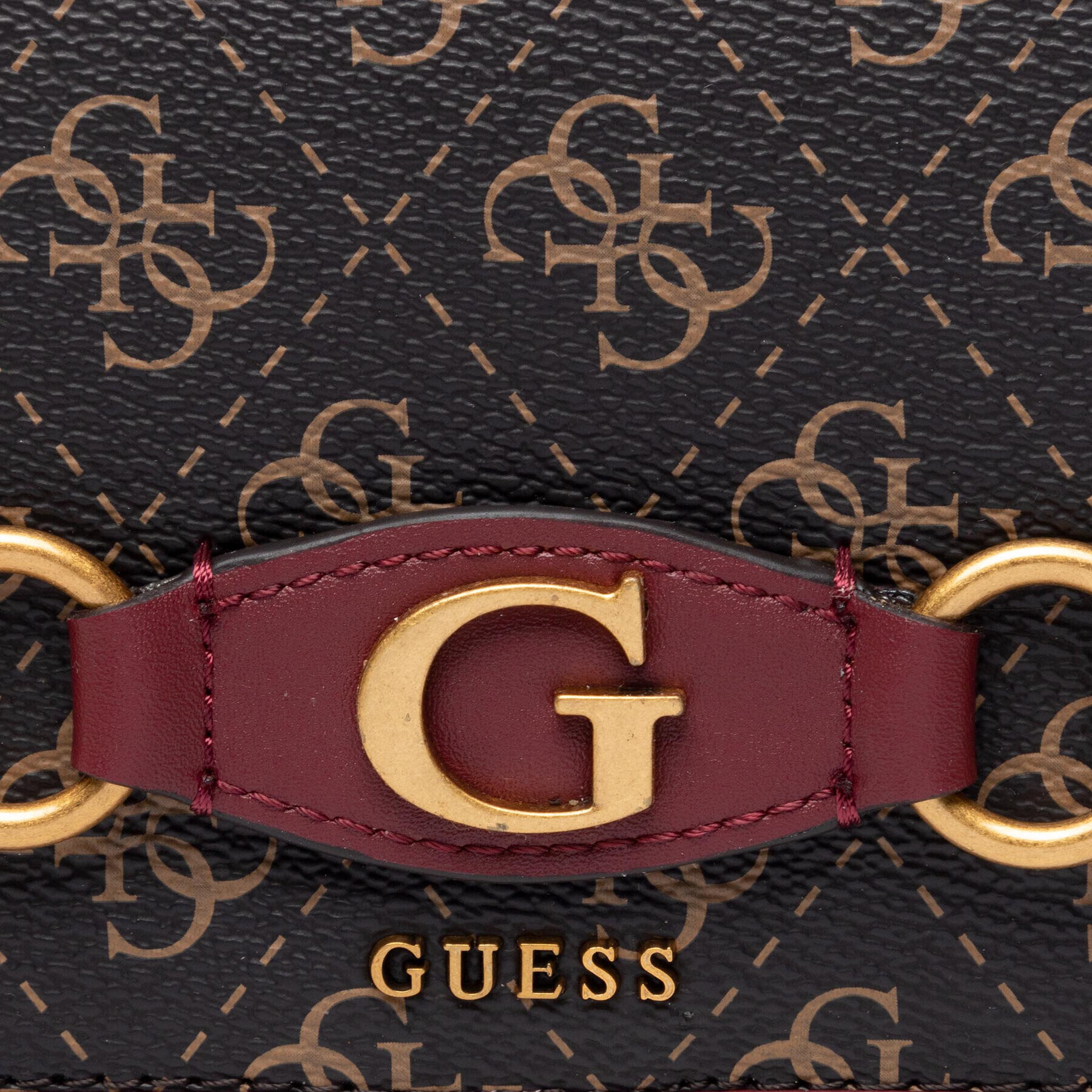 Guess Ročna torba Izzy (Qb) Slg SWQB86 54410 Rjava - Pepit.si