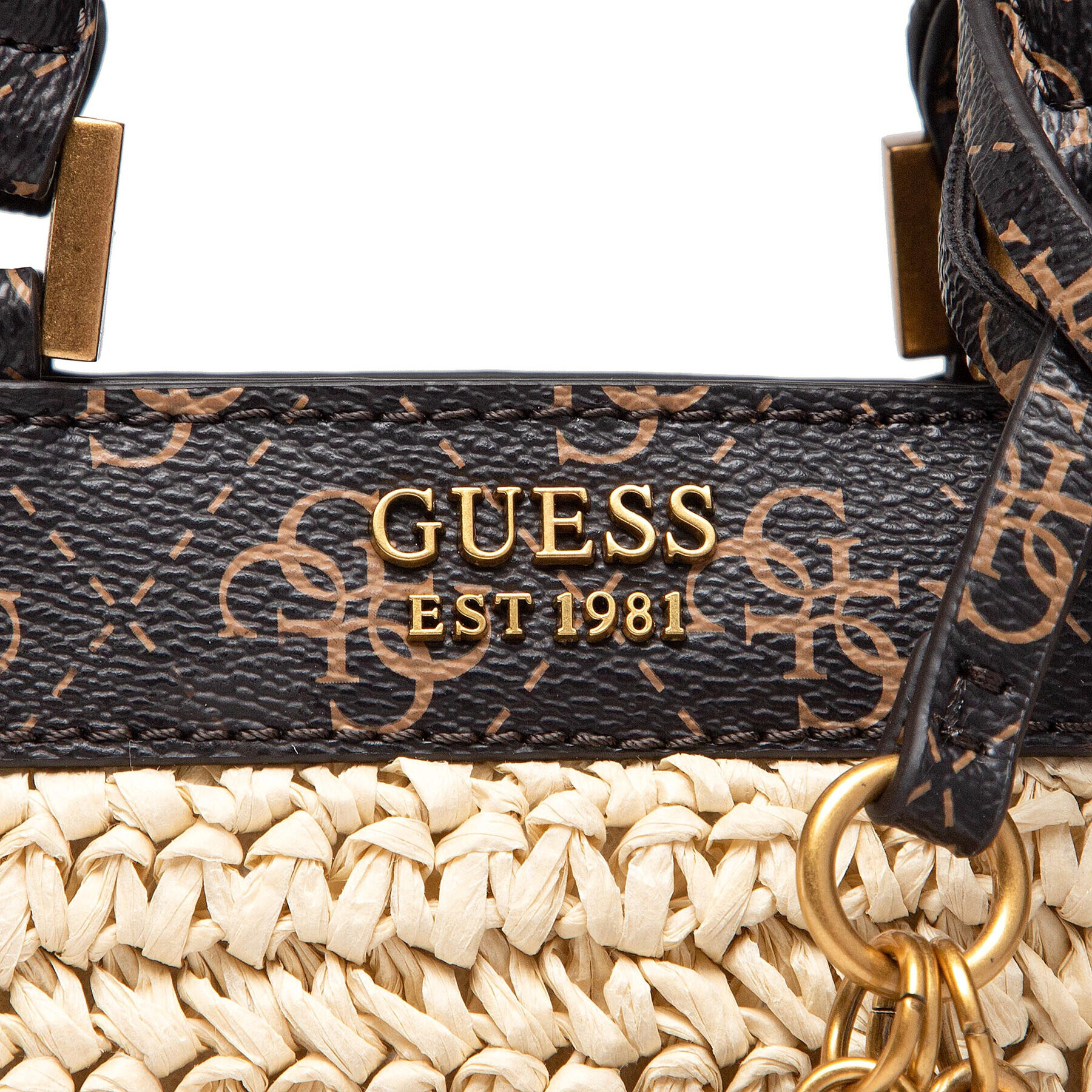 Guess Ročna torba Katey (WL) Mini Bags HWWL78 70730 Bež - Pepit.si