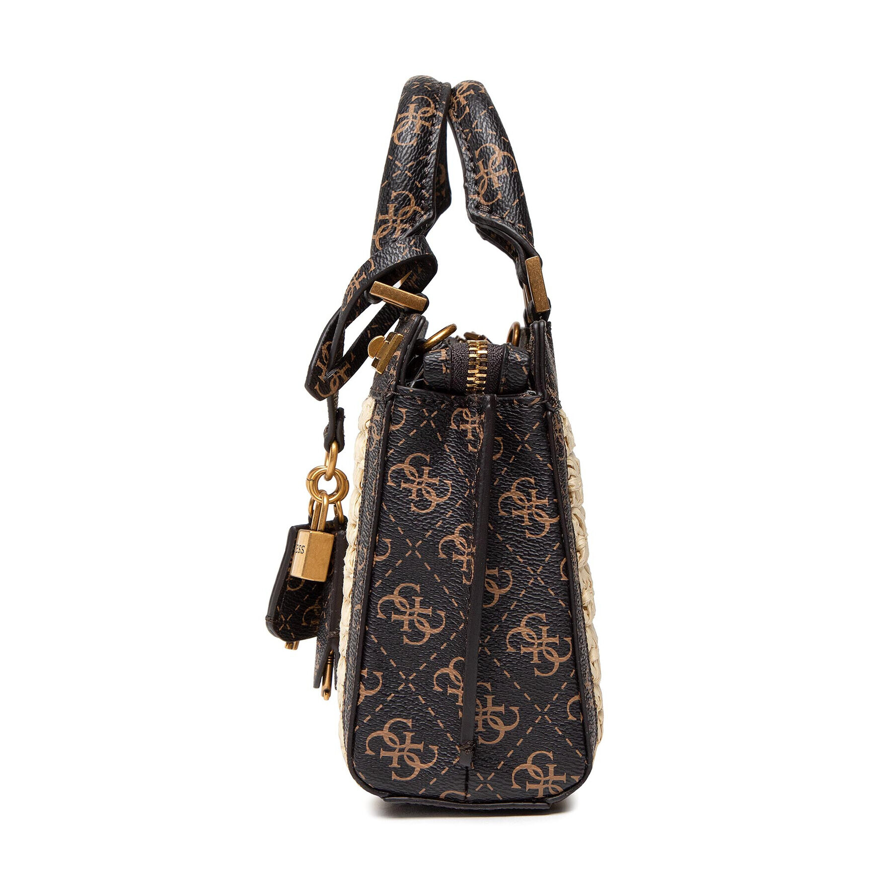 Guess Ročna torba Katey (WL) Mini Bags HWWL78 70730 Bež - Pepit.si