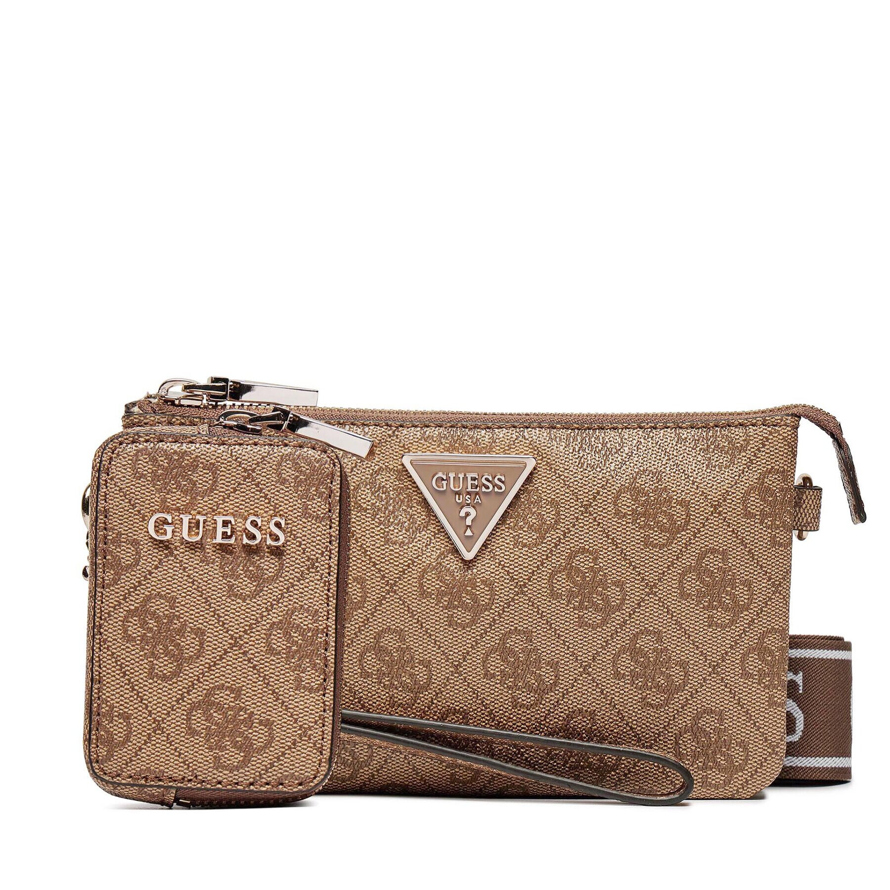 Guess Ročna torba Latona (SG) Mini-Bags HWSG92 11720 Rjava - Pepit.si