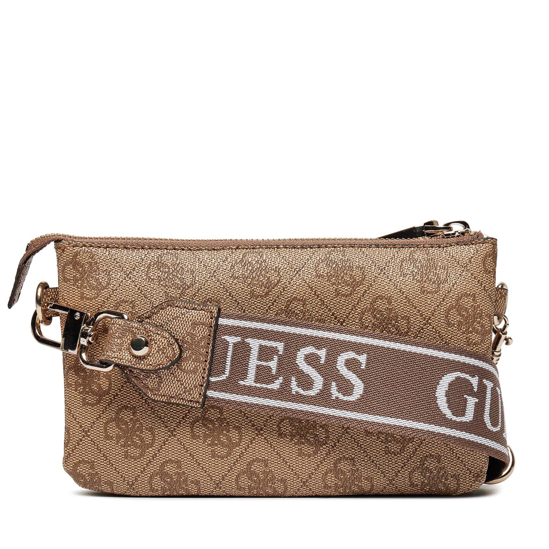 Guess Ročna torba Latona (SG) Mini-Bags HWSG92 11720 Rjava - Pepit.si