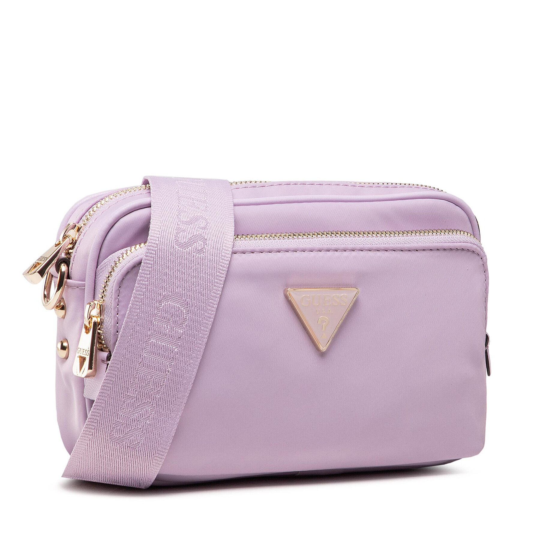 Guess Ročna torba Little Bay Crossbody Camera HWNG81 16720 Vijolična - Pepit.si