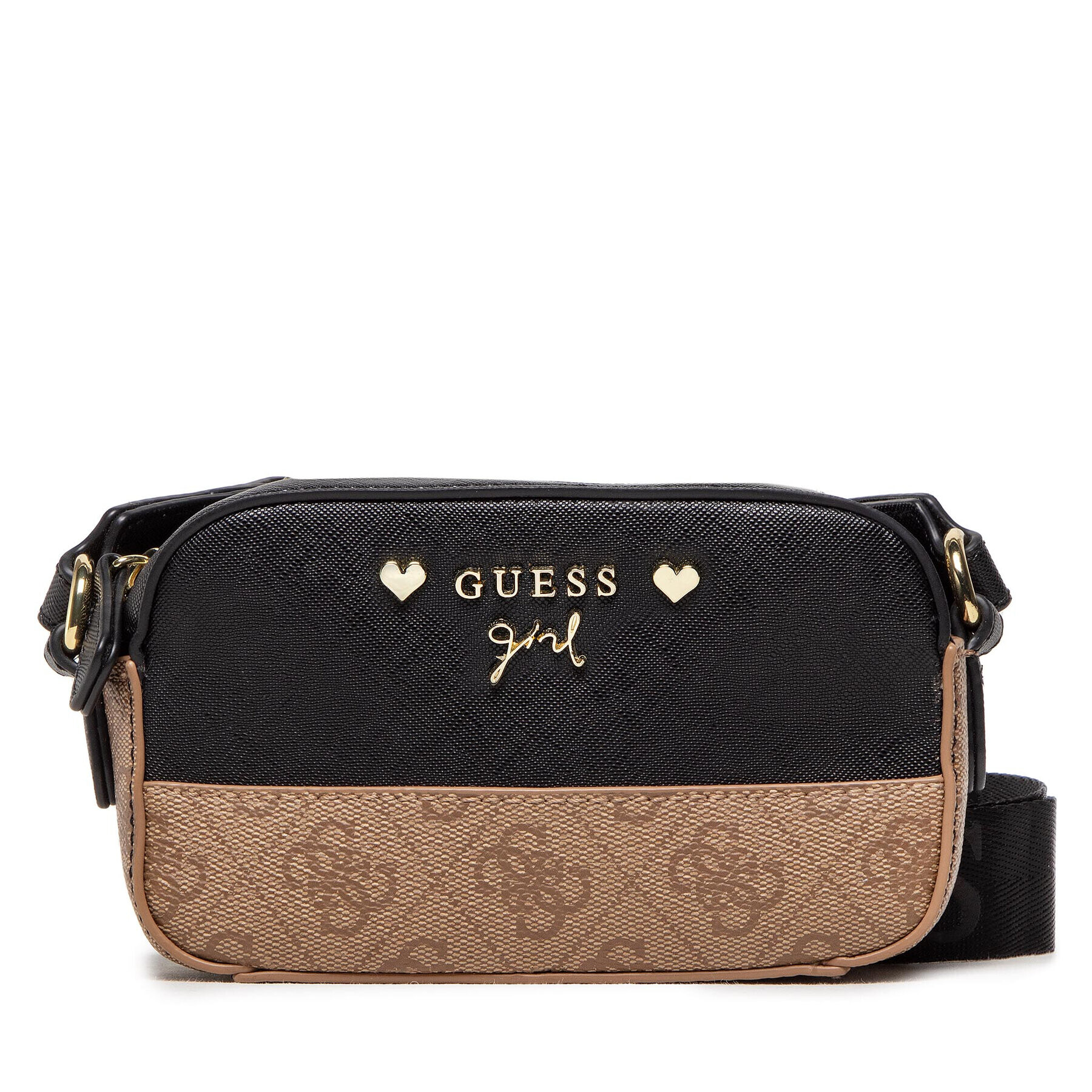 Guess Ročna torba Micole HGMIC6 PU224 Črna - Pepit.si