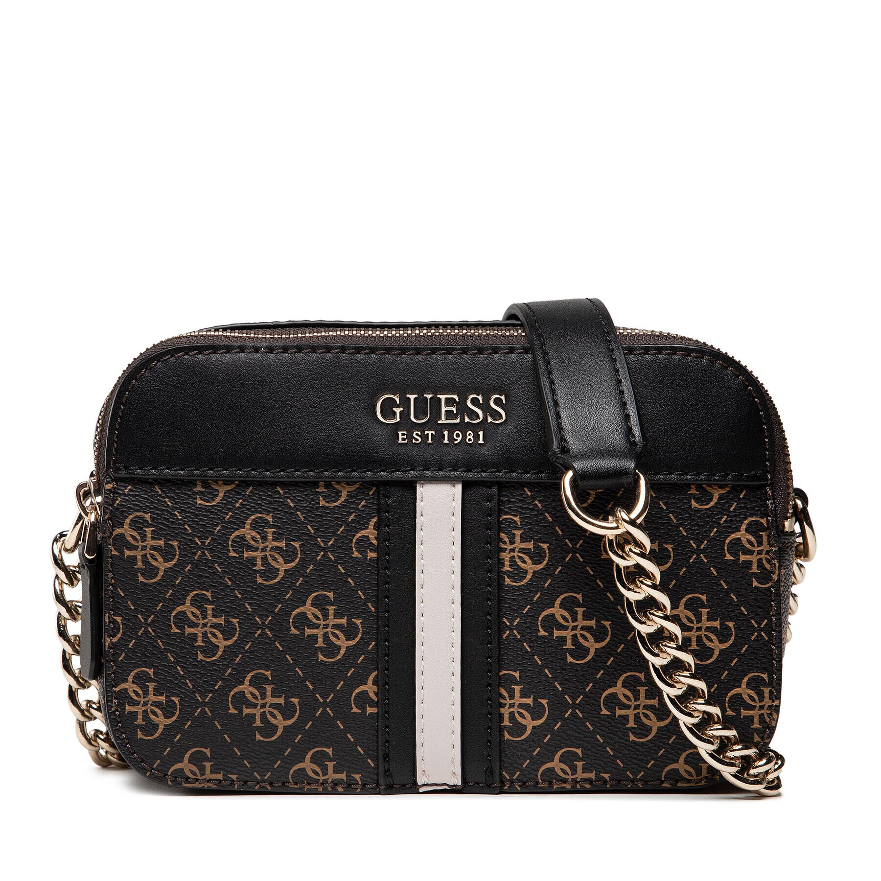 Guess Ročna torba Noelle Crossbody Camera HWKG78 79140 Črna - Pepit.si