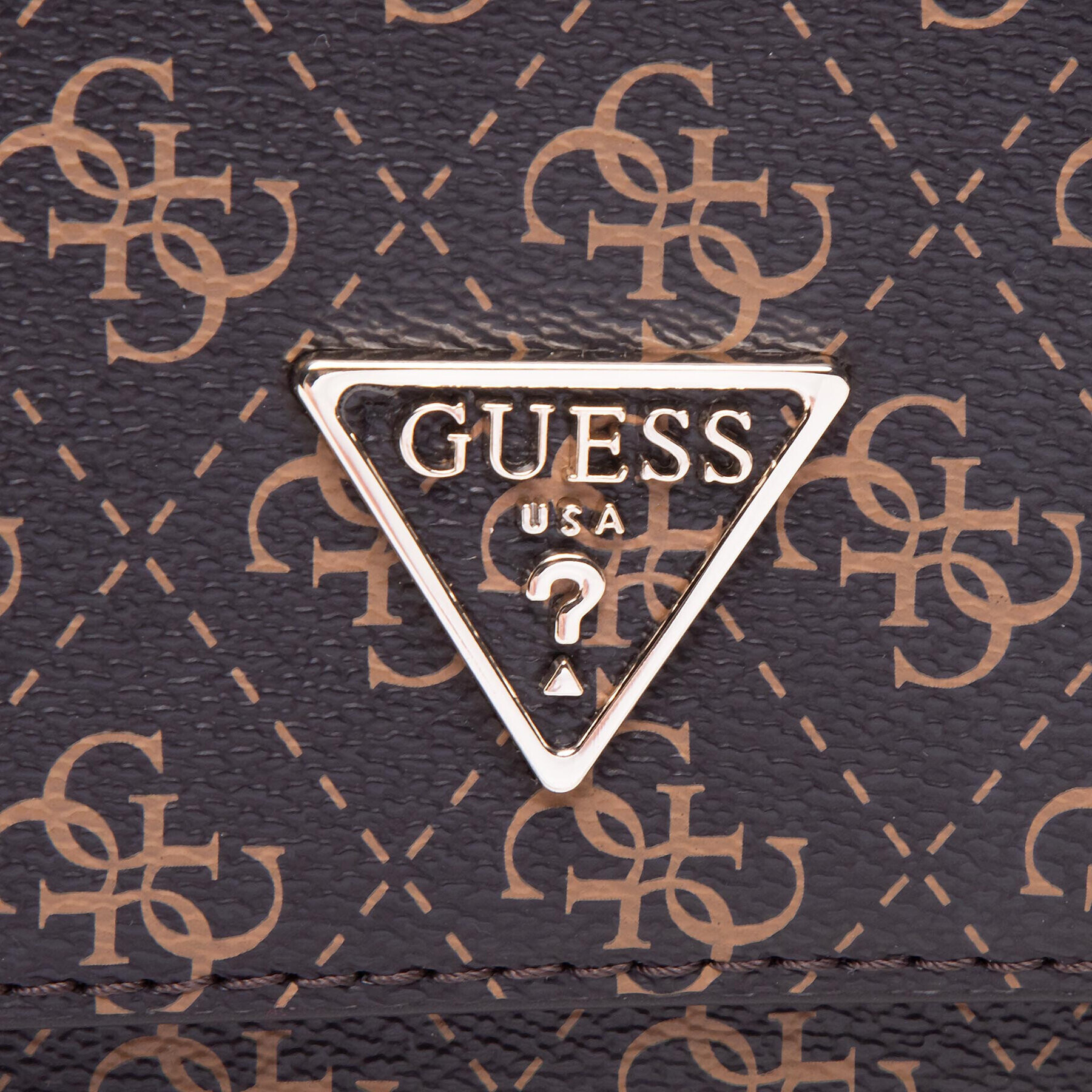 Guess Ročna torba Noelle (PD) Mini HWQL78 79780 Rjava - Pepit.si