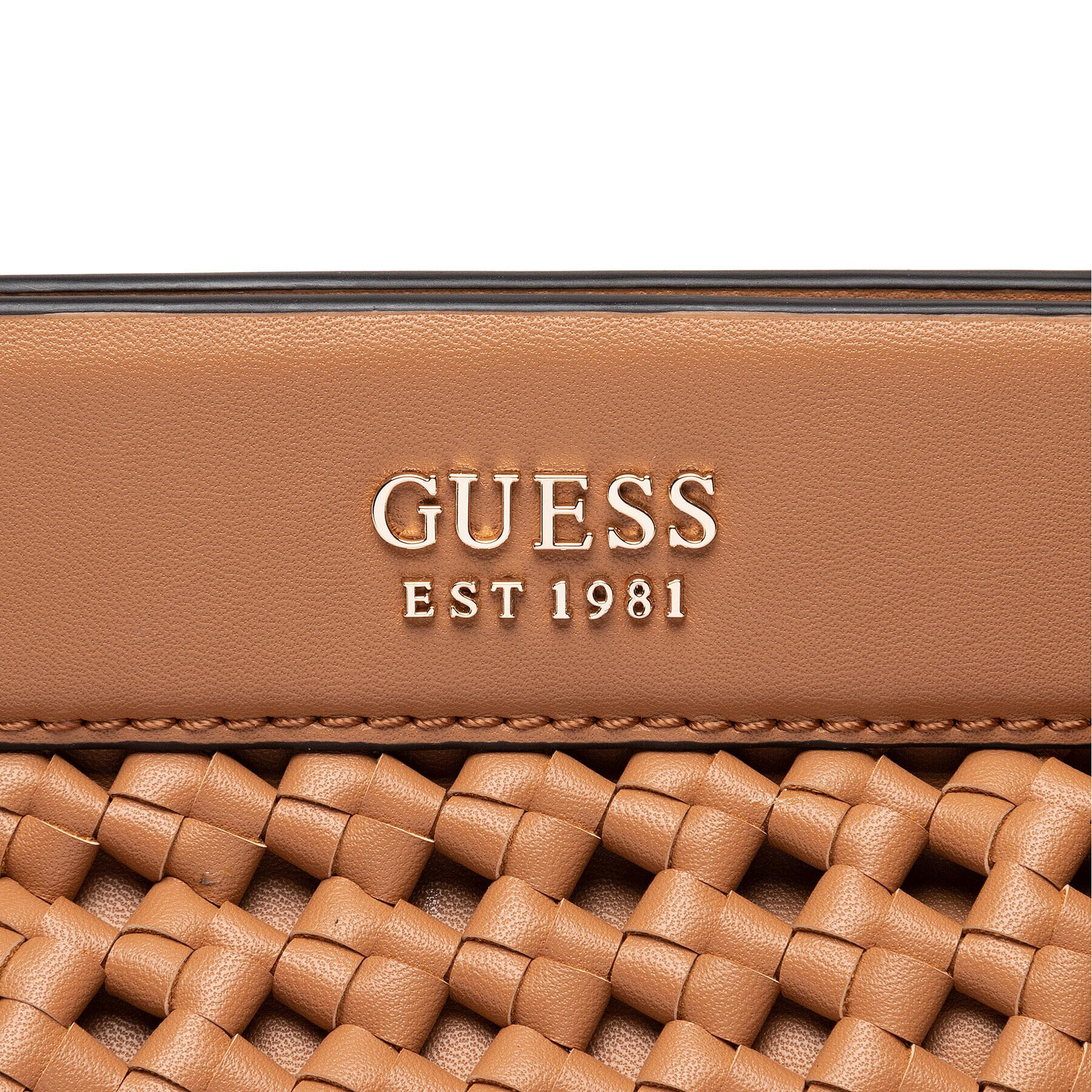 Guess Ročna torba Sicilia Frame Clutch HWWG84 90170 Rjava - Pepit.si