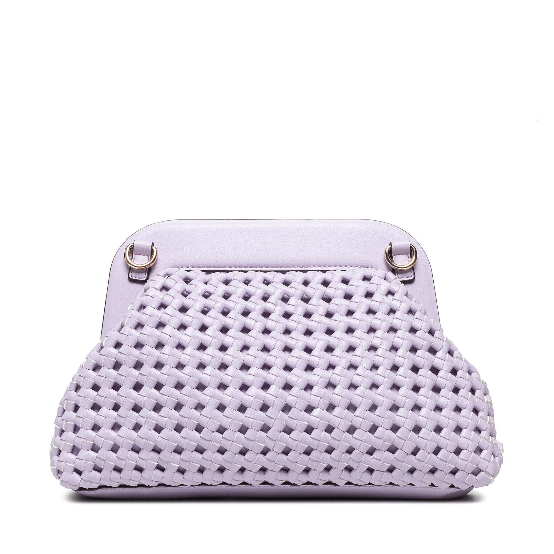 Guess Ročna torba Sicilia Frame Clutch HWWG84 90170 Vijolična - Pepit.si