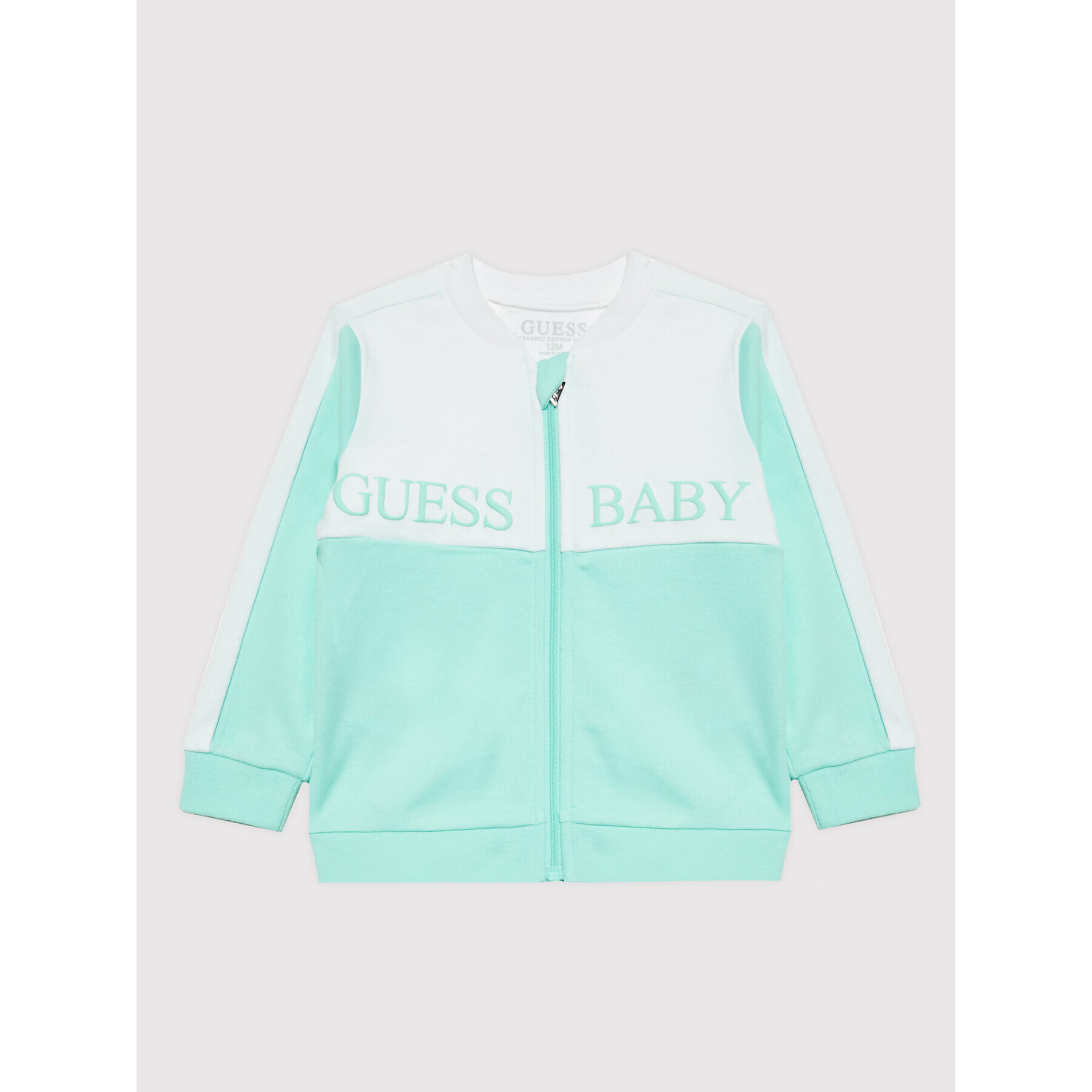 Guess Set jopica body in spodji del trenirke H2YW04 KA6W3 Zelena Regular Fit - Pepit.si