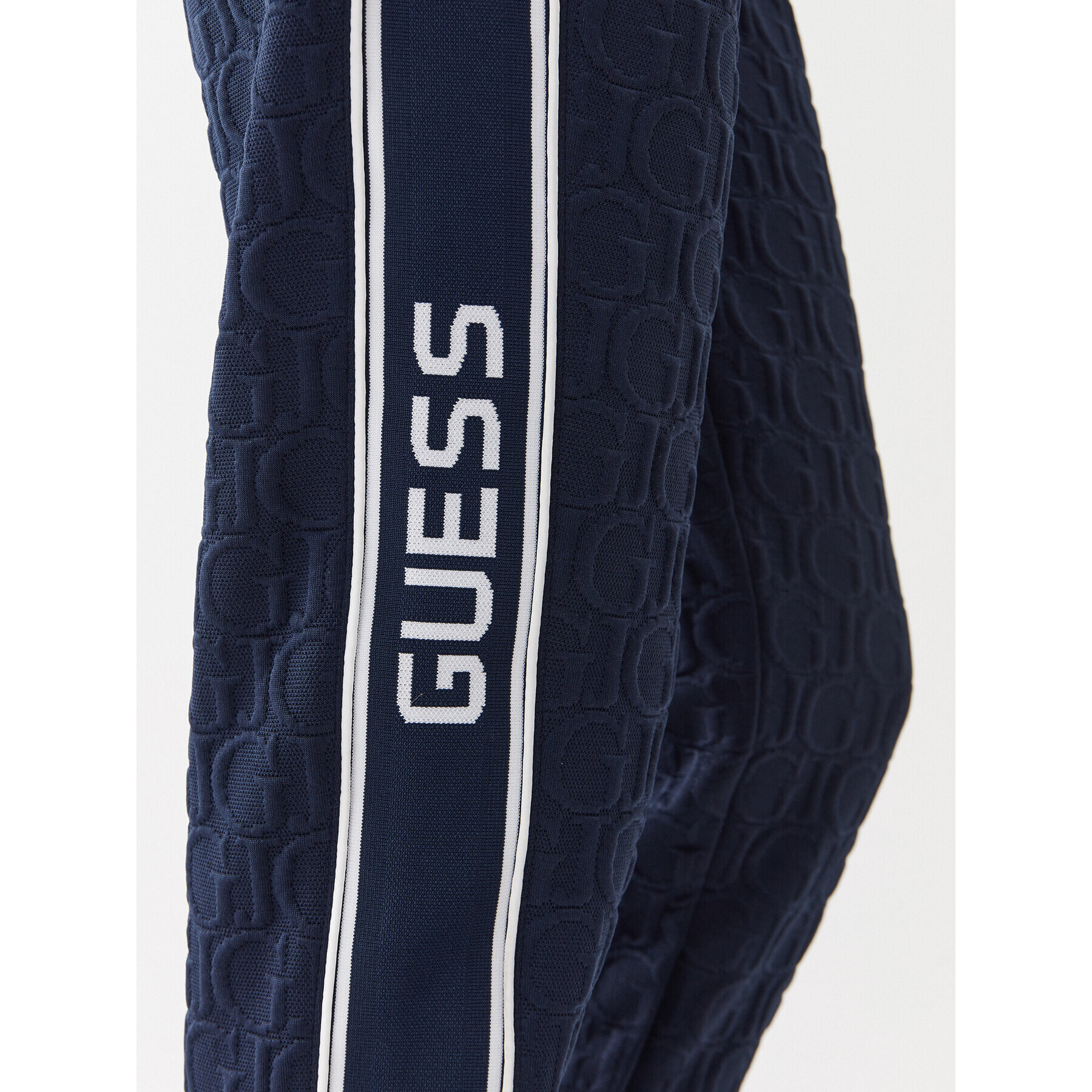 Guess Spodnji del trenirke V3YB11 KBSL0 Modra Regular Fit - Pepit.si