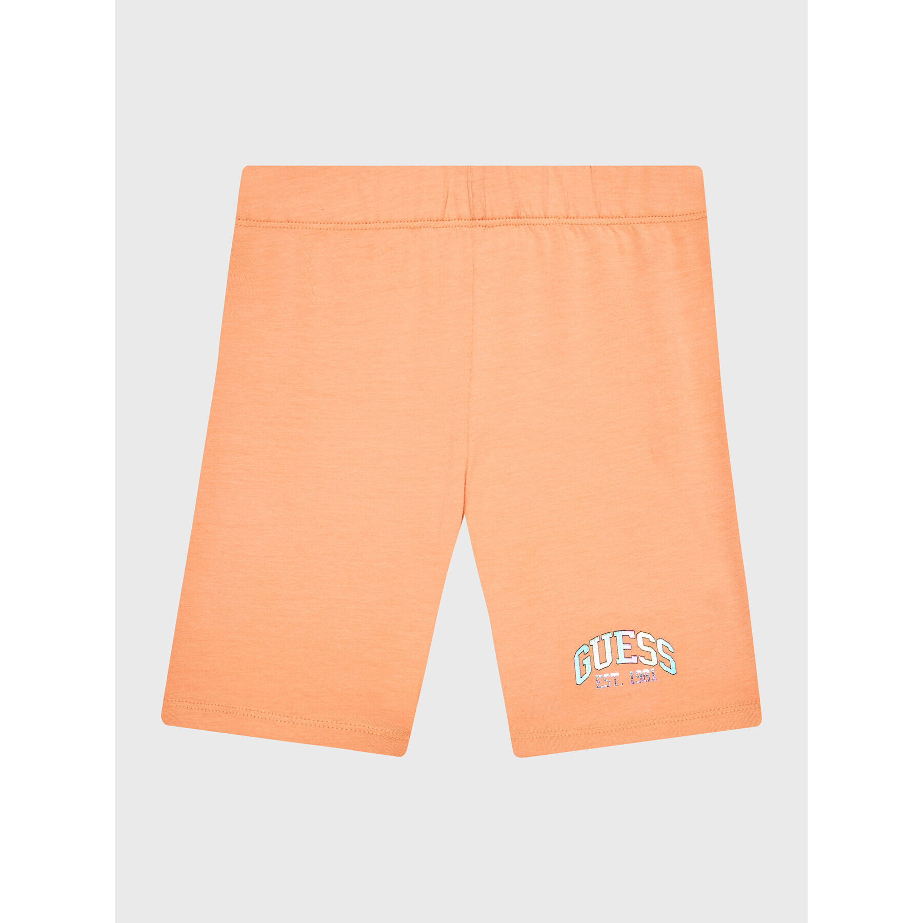 Guess Športne kratke hlače J3RD09 J1311 Oranžna Slim Fit - Pepit.si