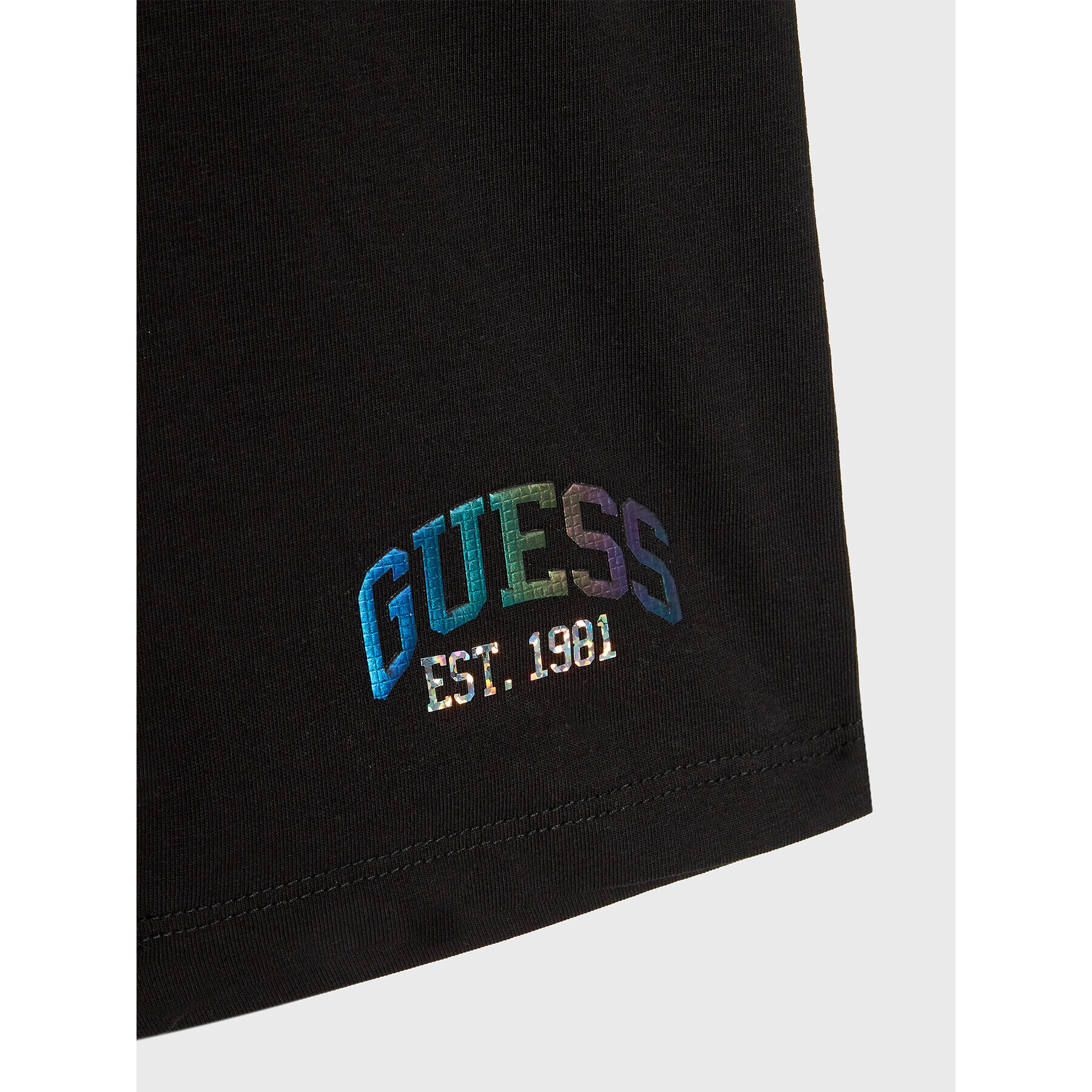 Guess Športne kratke hlače K3RD02 J1311 Črna Slim Fit - Pepit.si