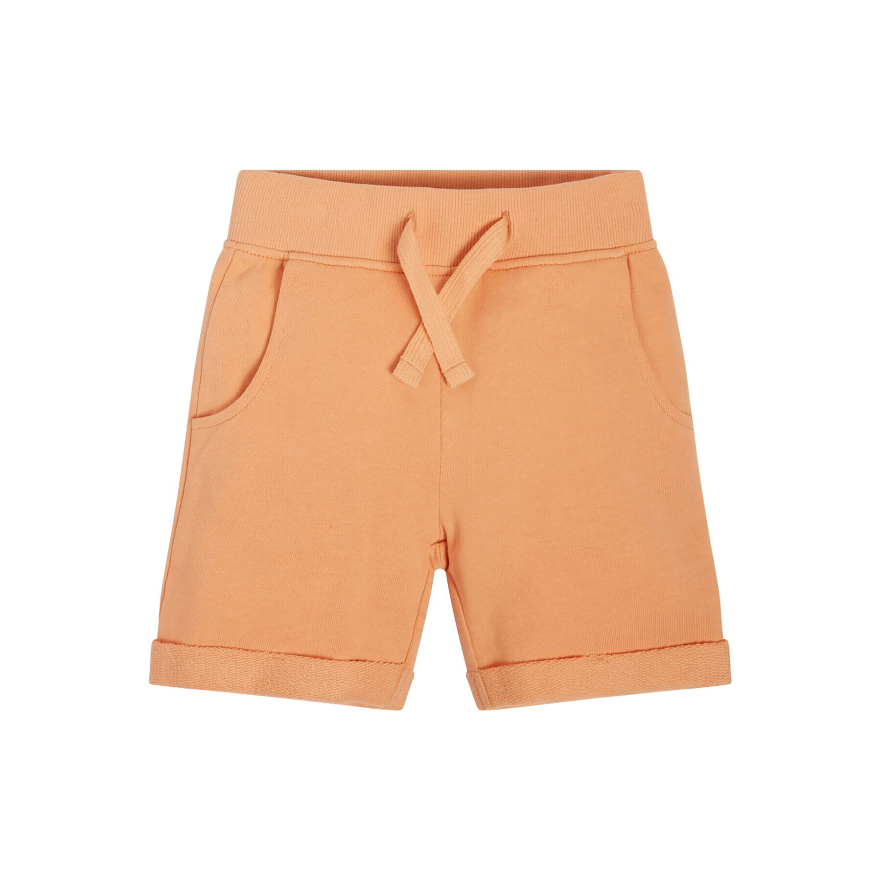 Guess Športne kratke hlače N93Q18 KAUG0 Oranžna Regular Fit - Pepit.si