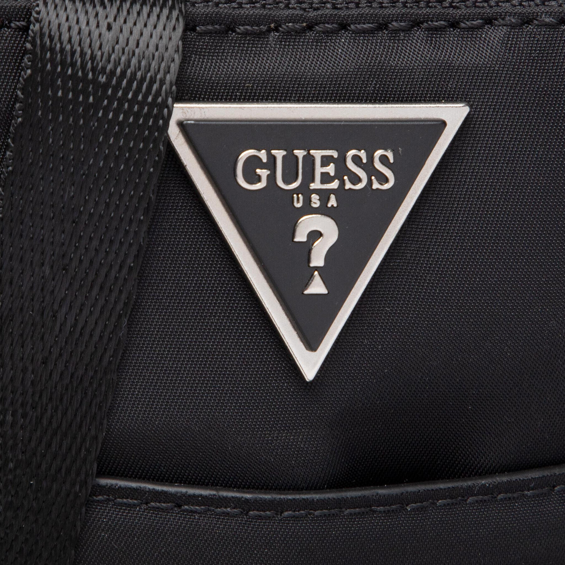 Guess Torbica za okrog pasu Certosa Smart Device Holder HMECRN P2184 Črna - Pepit.si