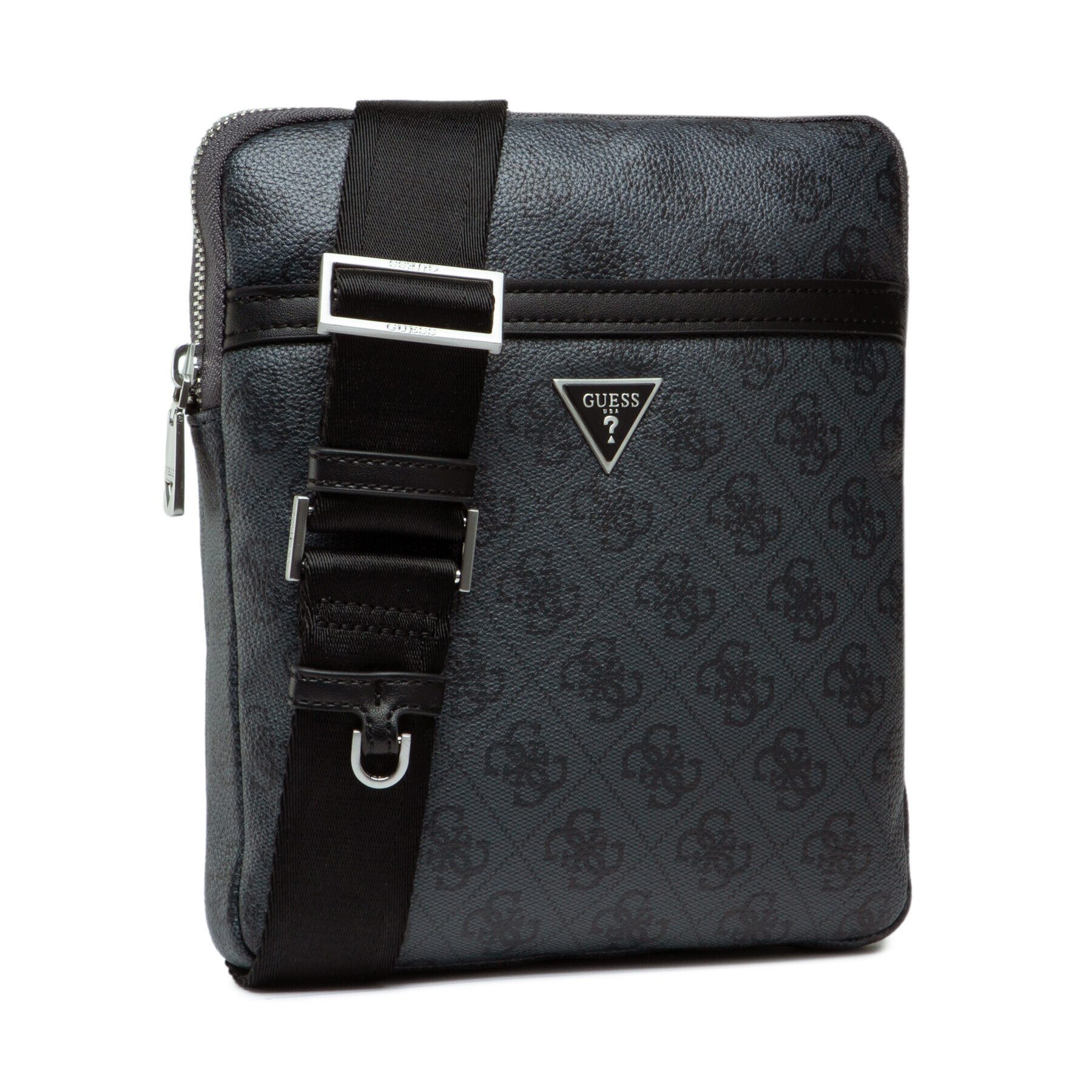 Guess Torbica za okrog pasu Vezzola Smart Crossbody Flat HMEVZL P2223 Siva - Pepit.si