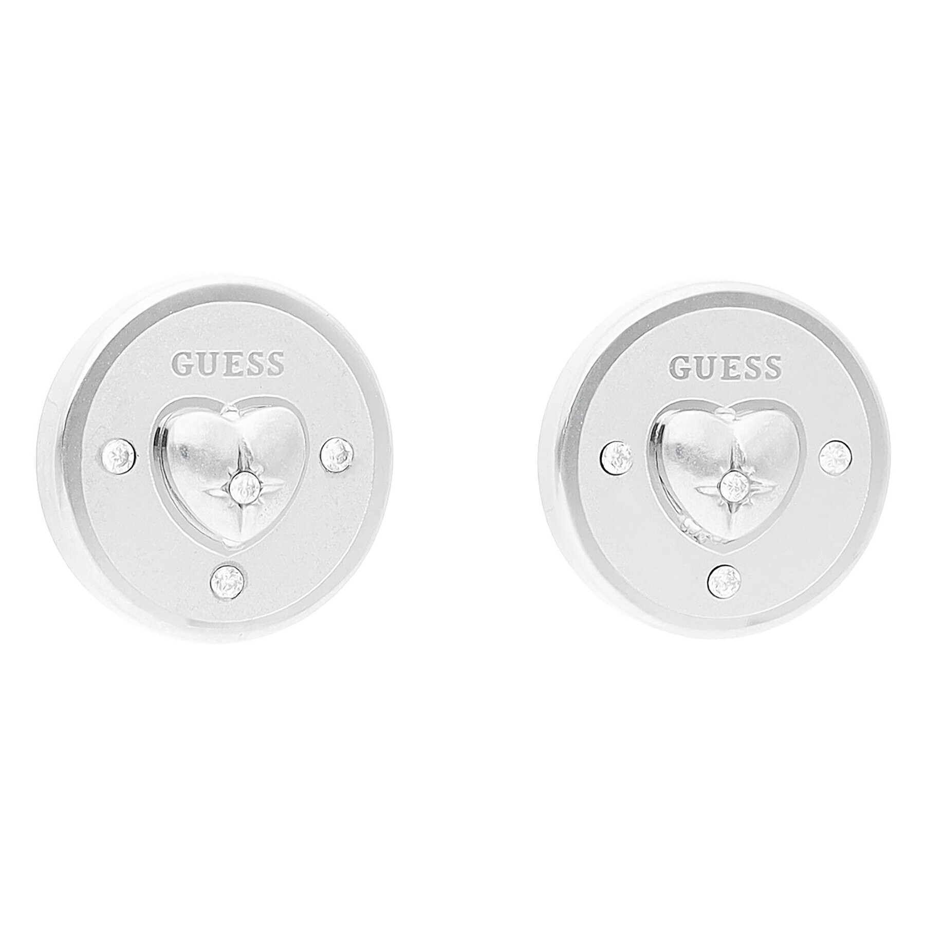 Guess Uhani JUBE01 446JW Srebrna - Pepit.si