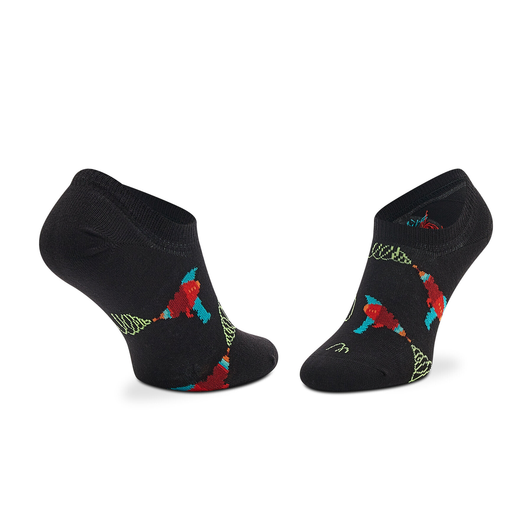 Happy Socks Set 3 parov uniseks stopalk SAU39-6300 Pisana - Pepit.si