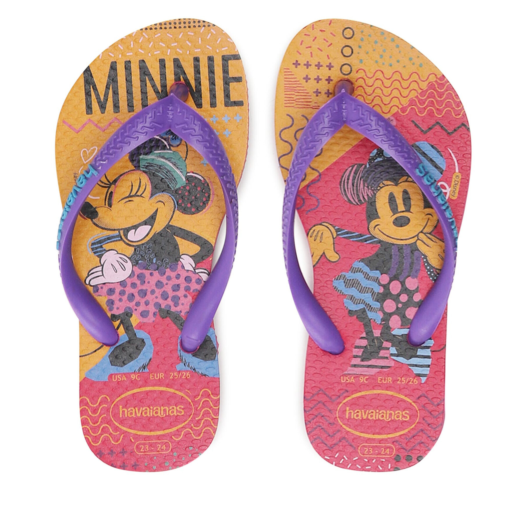 Havaianas Japonke Disney Cool Fc H41302875784 Vijolična - Pepit.si