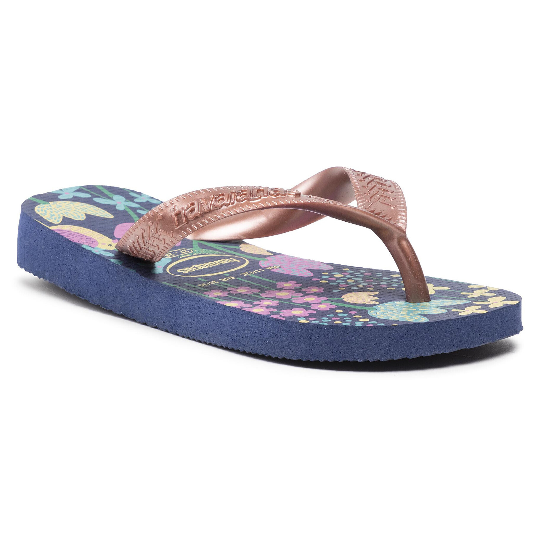 Havaianas Japonke Flores 40000527182 Zlata - Pepit.si